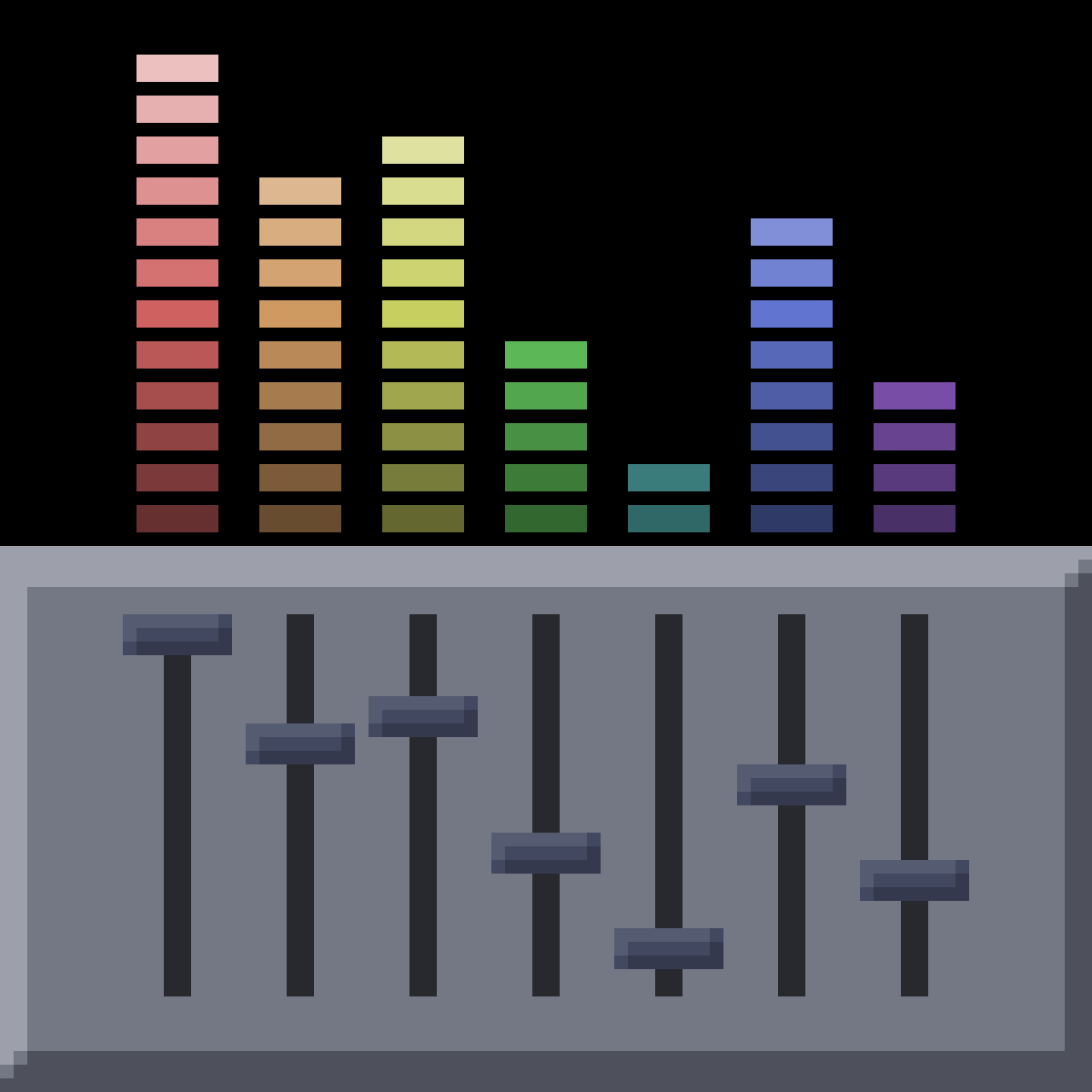 Pixilart Sound Equalizer by Hockey089