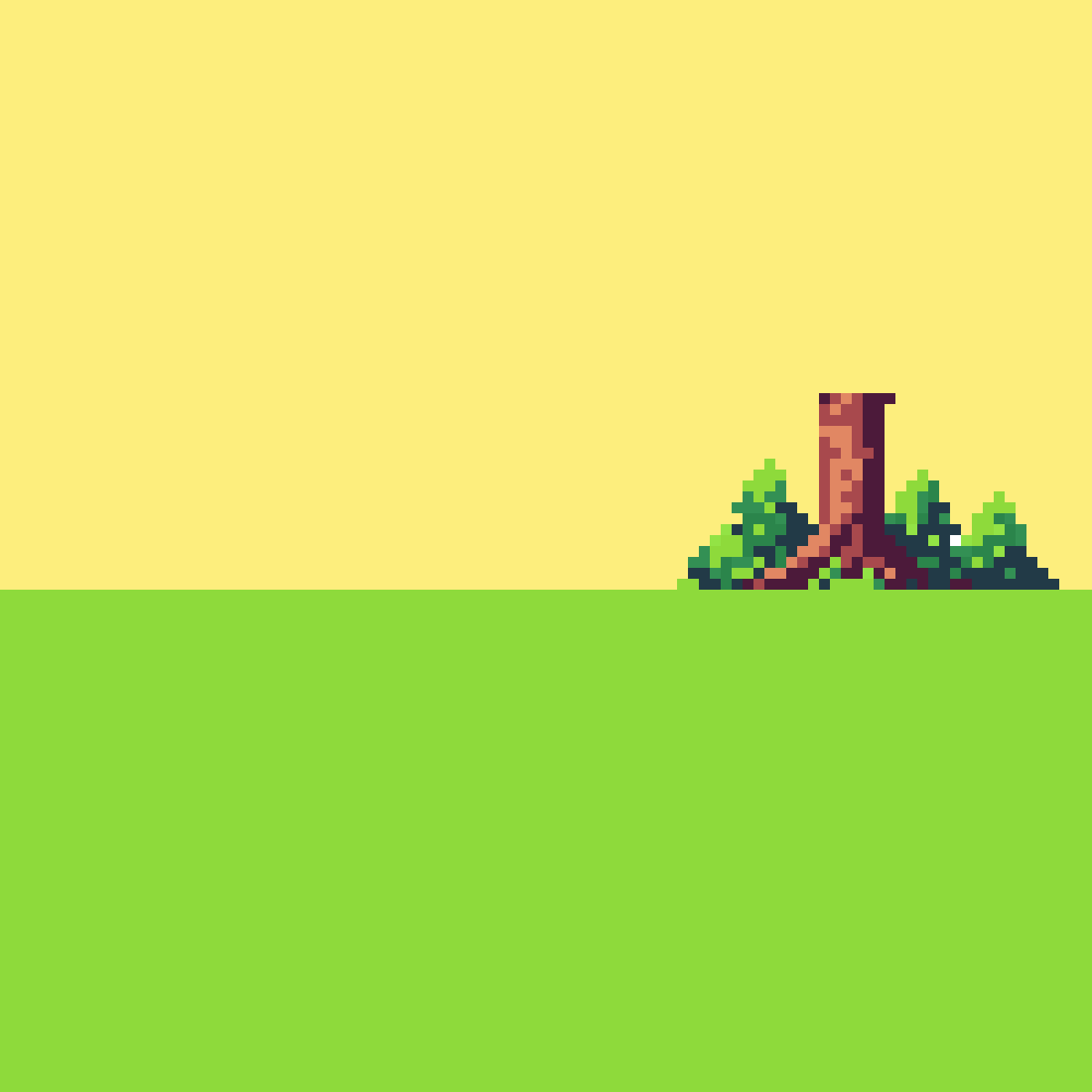 tree stump