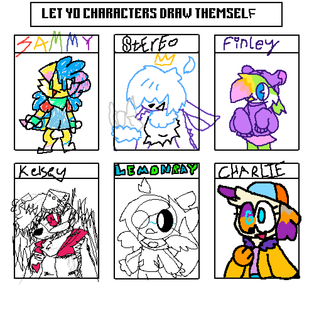Pixilart - let your ocs draw base by SaloonBuffoon