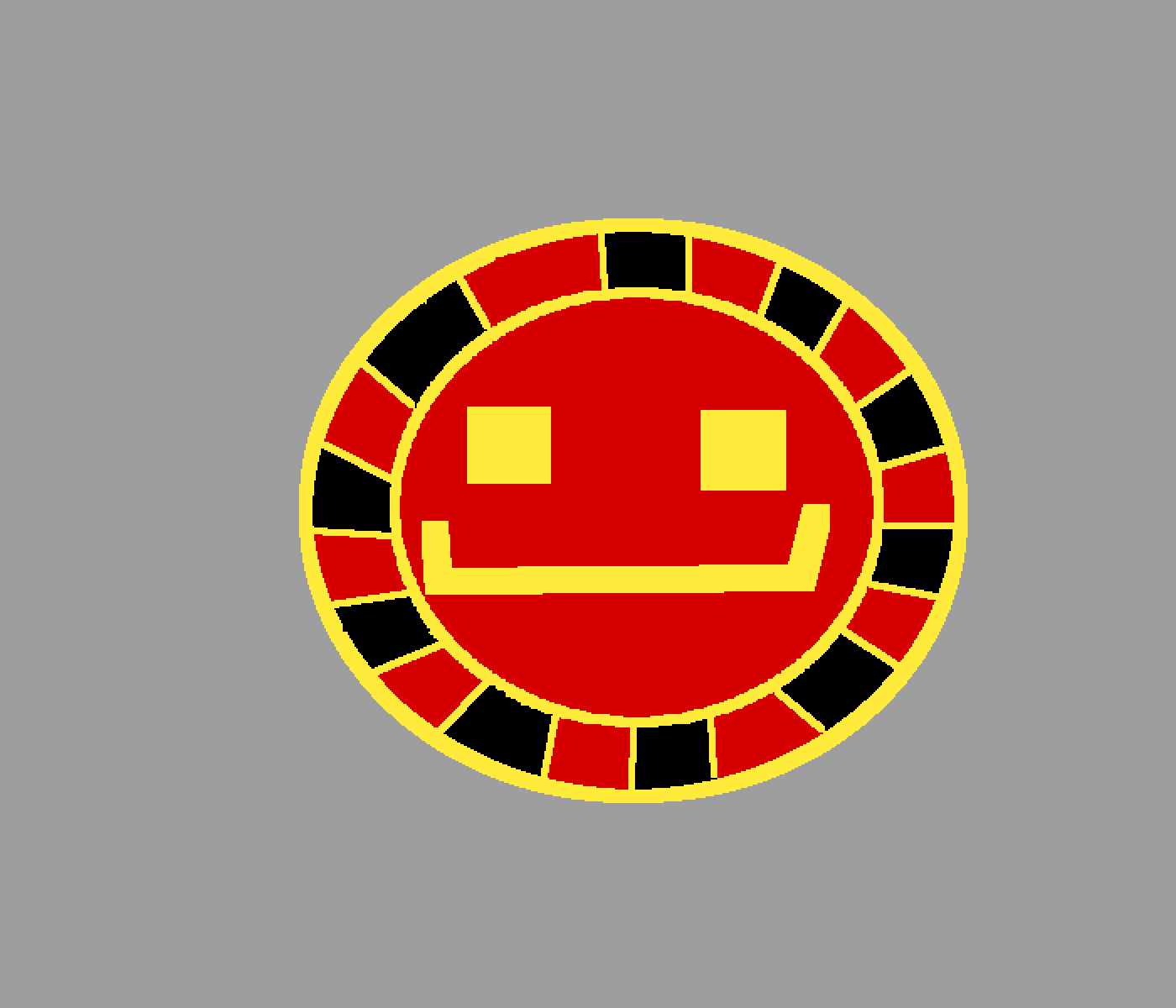 Pixilart Quackity poker chip by Tubb0sHu5b4and