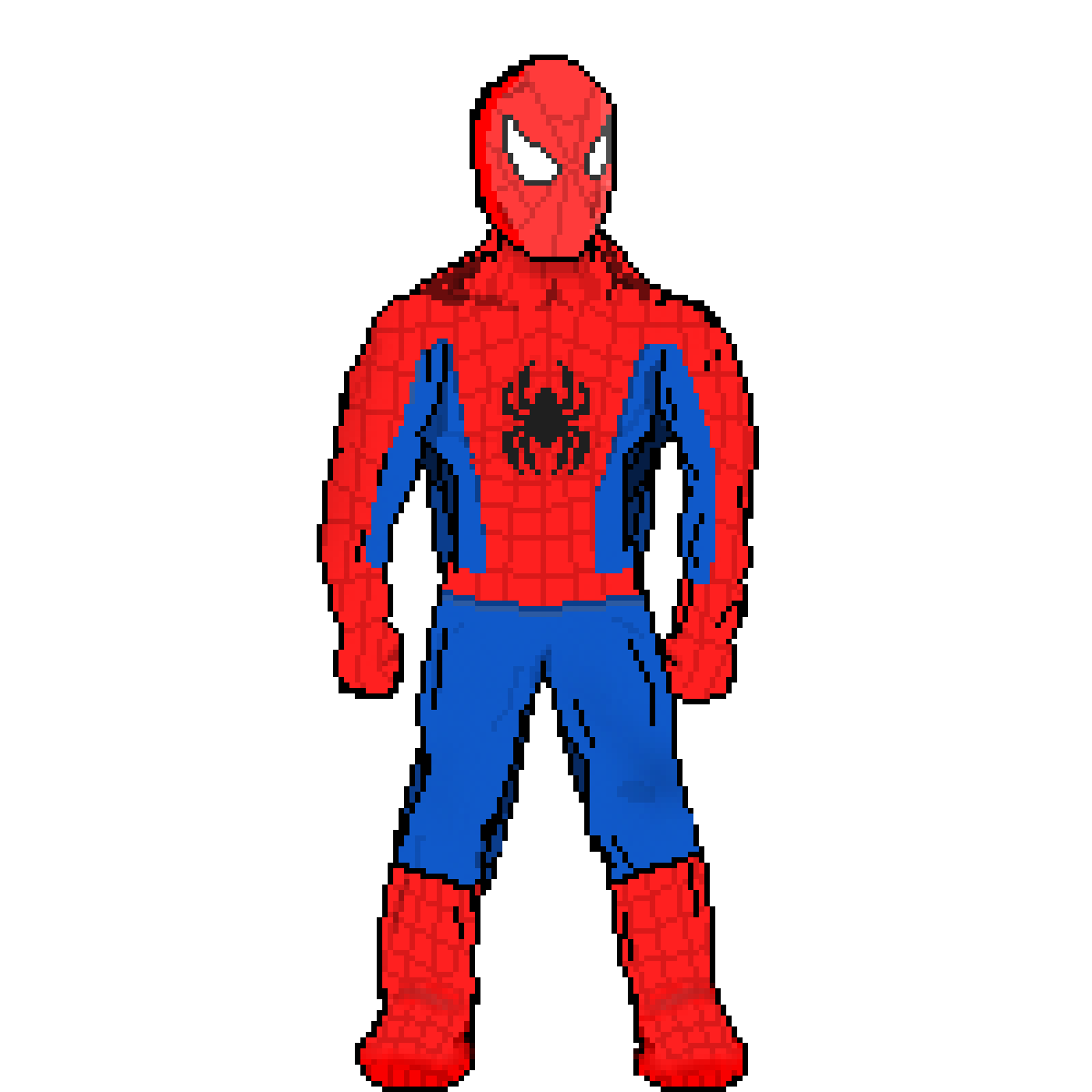 Pixilart - Spider Man Upgrade 4 by SupremePixels