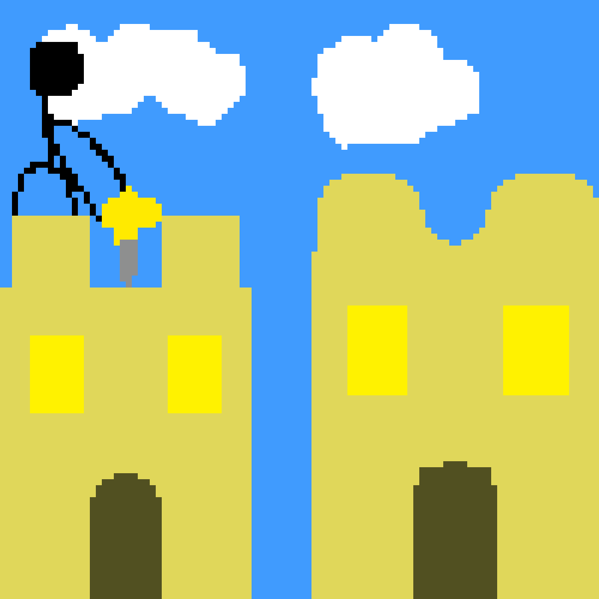 Pixilart - peter heals lame man by BlueAxowotow