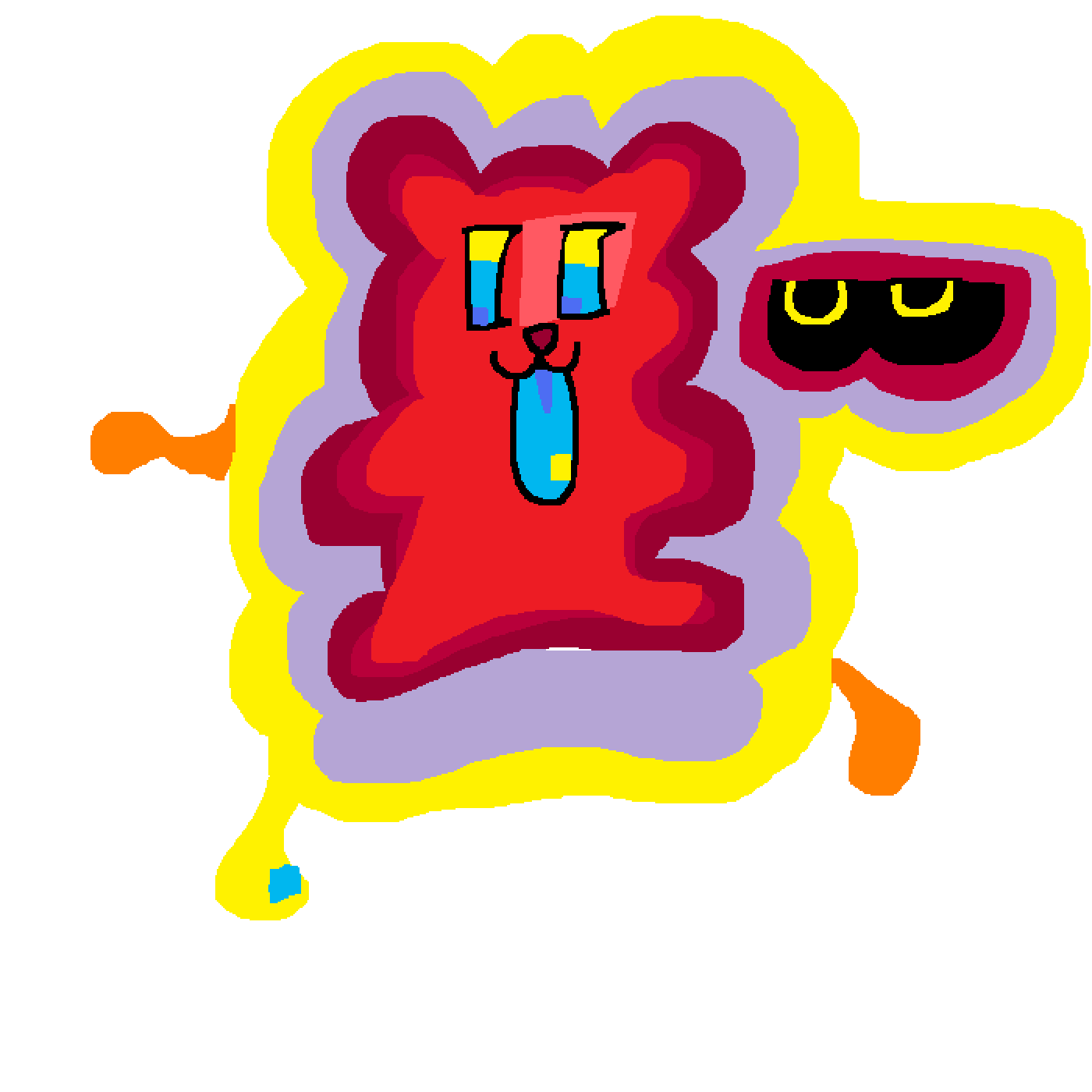 Pixilart - Gummy Bear by bruhplatypus