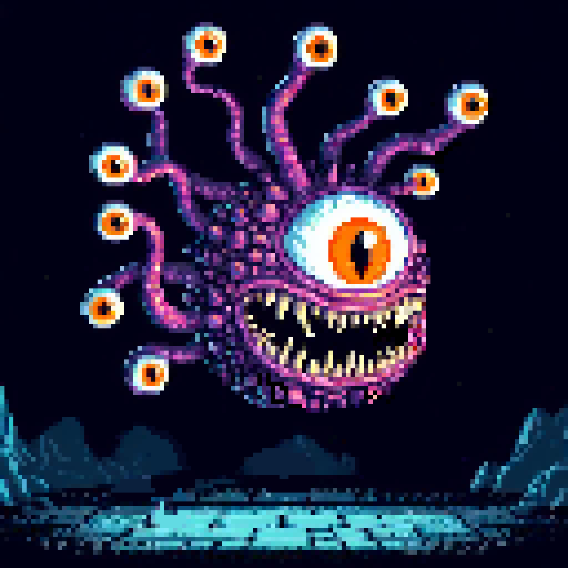 Pixilart - Beholder by Girinooni