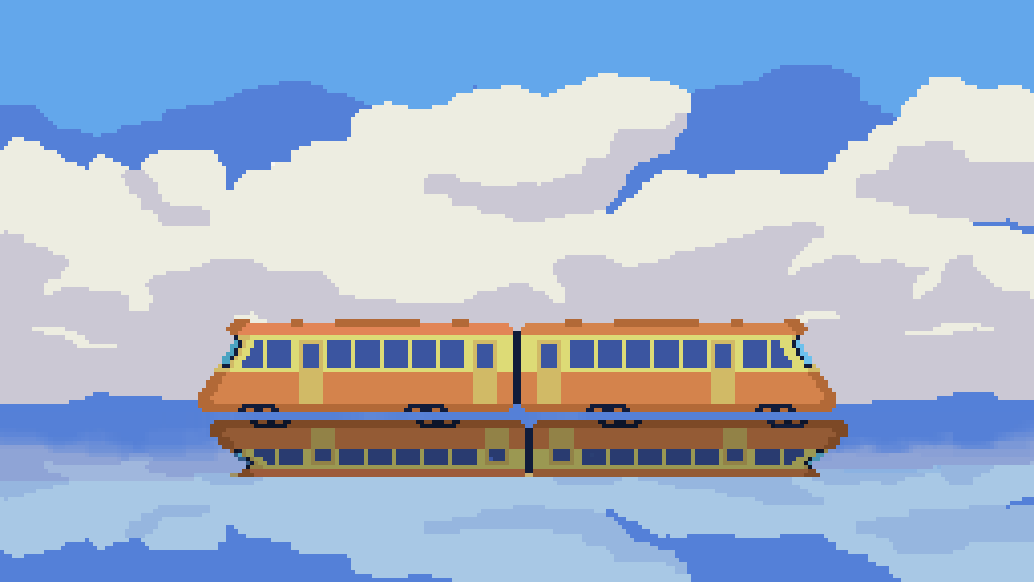 Pixilart Train from Spirited Away by DoesThisWorks03