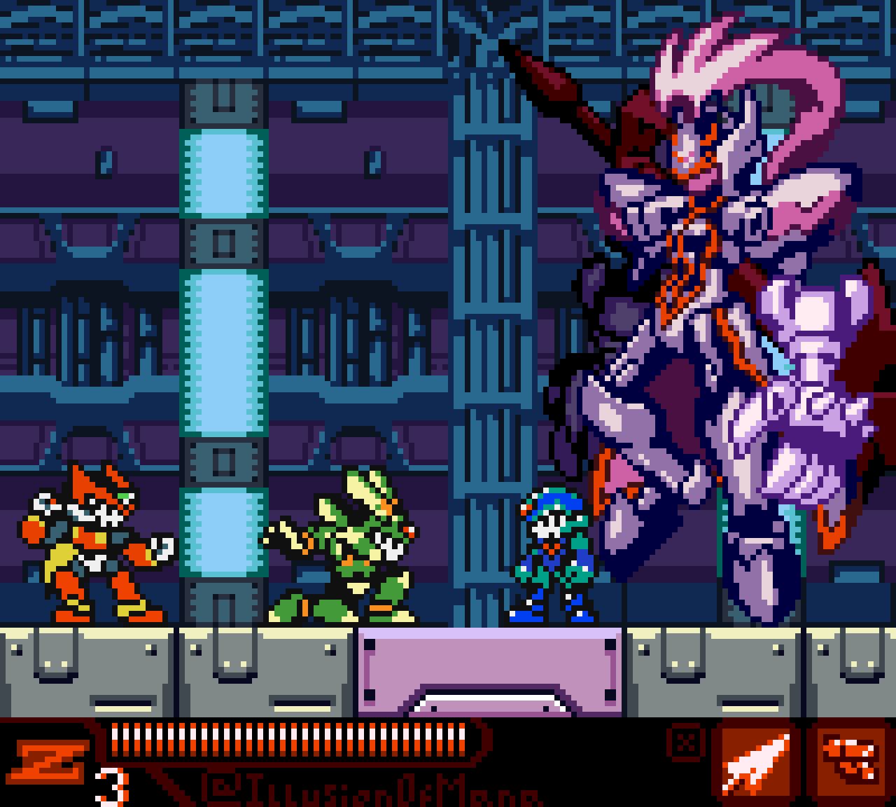 Pixilart Mega Man Zero by IllusionOfMana