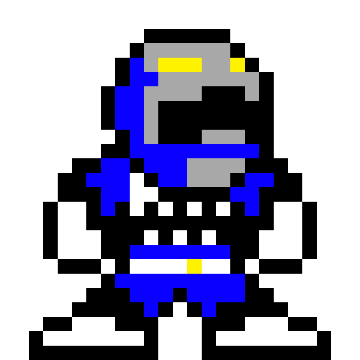 Pixilart - Power Rangers Lost Galaxy Blue by hunters4658