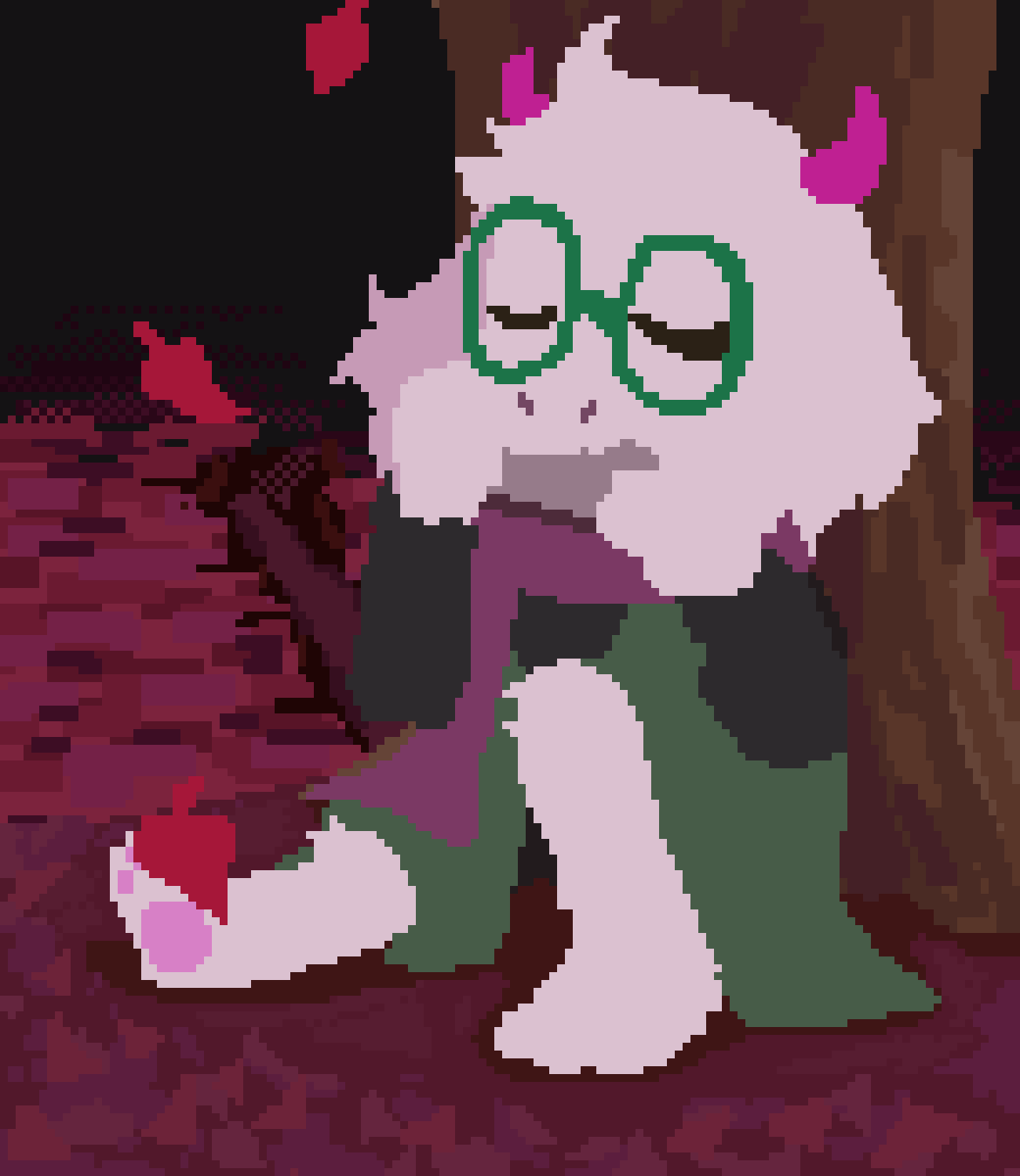 Pixilart relsai playing harmonica by Timolotl