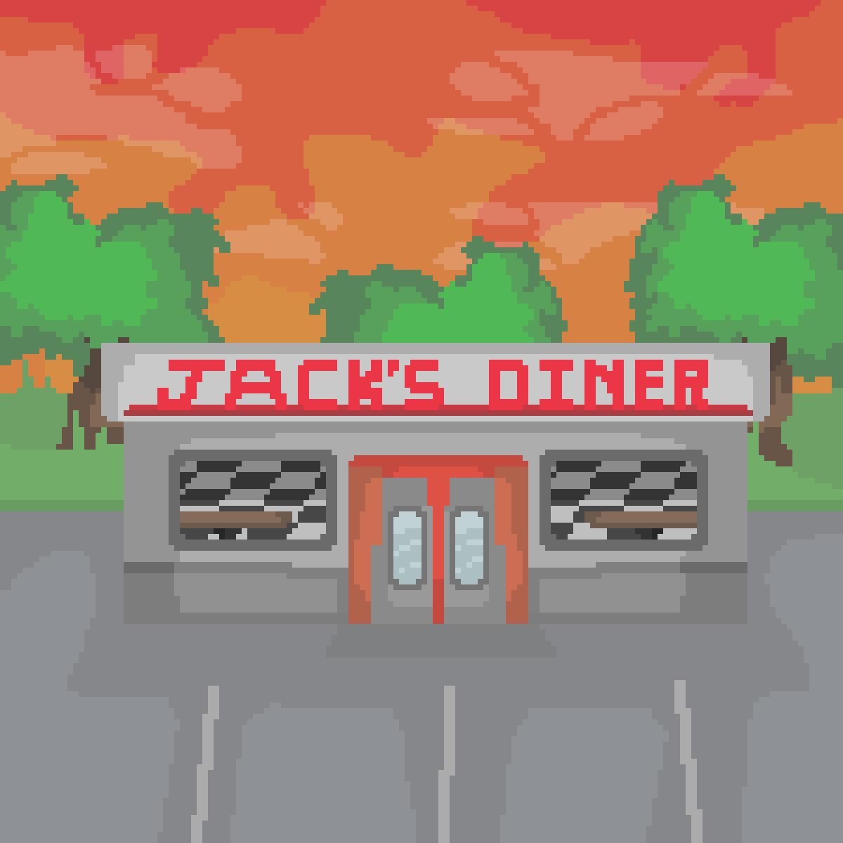 Pixilart Jack's Diner by PilipinoG