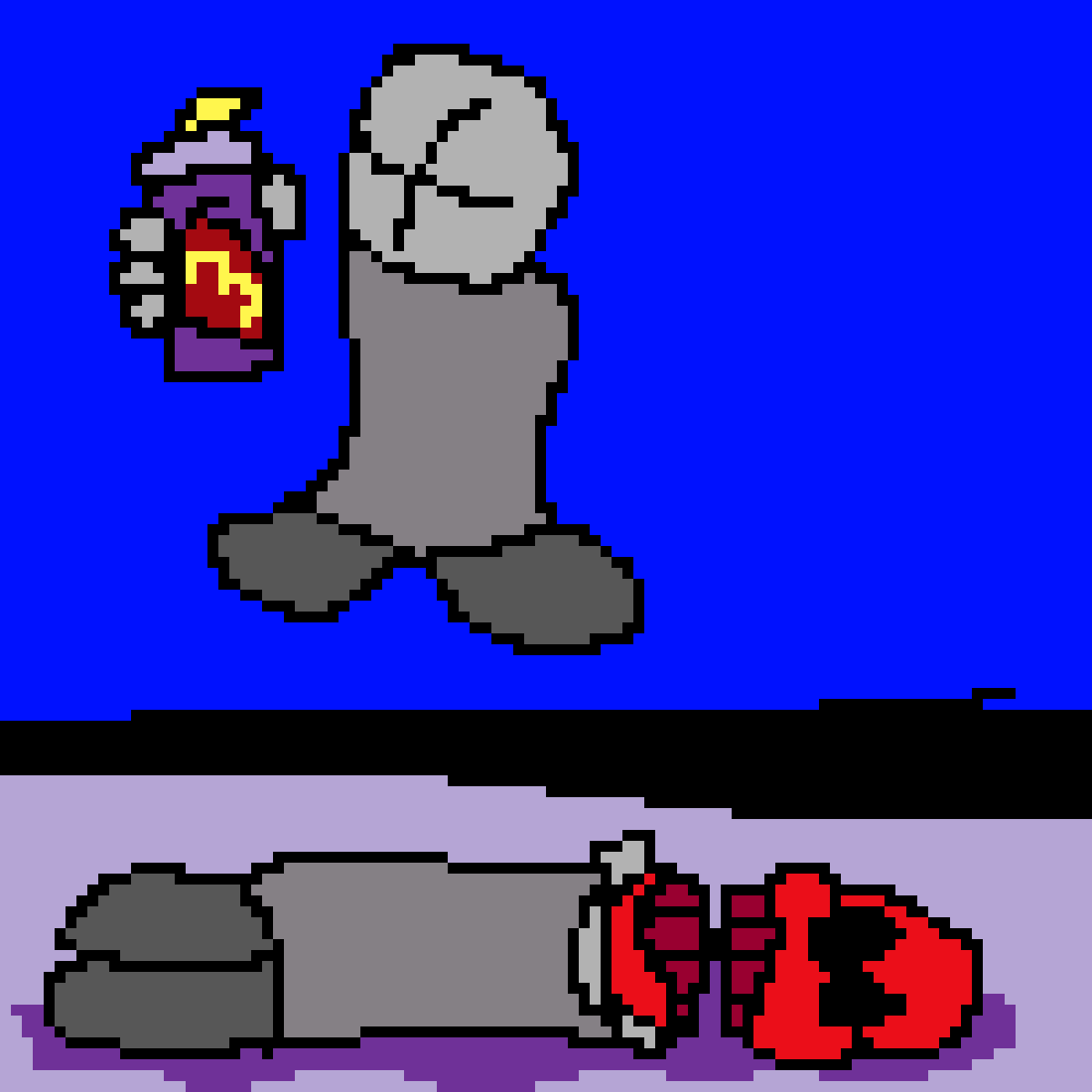 Pixilart - grimace shake by xrryeet