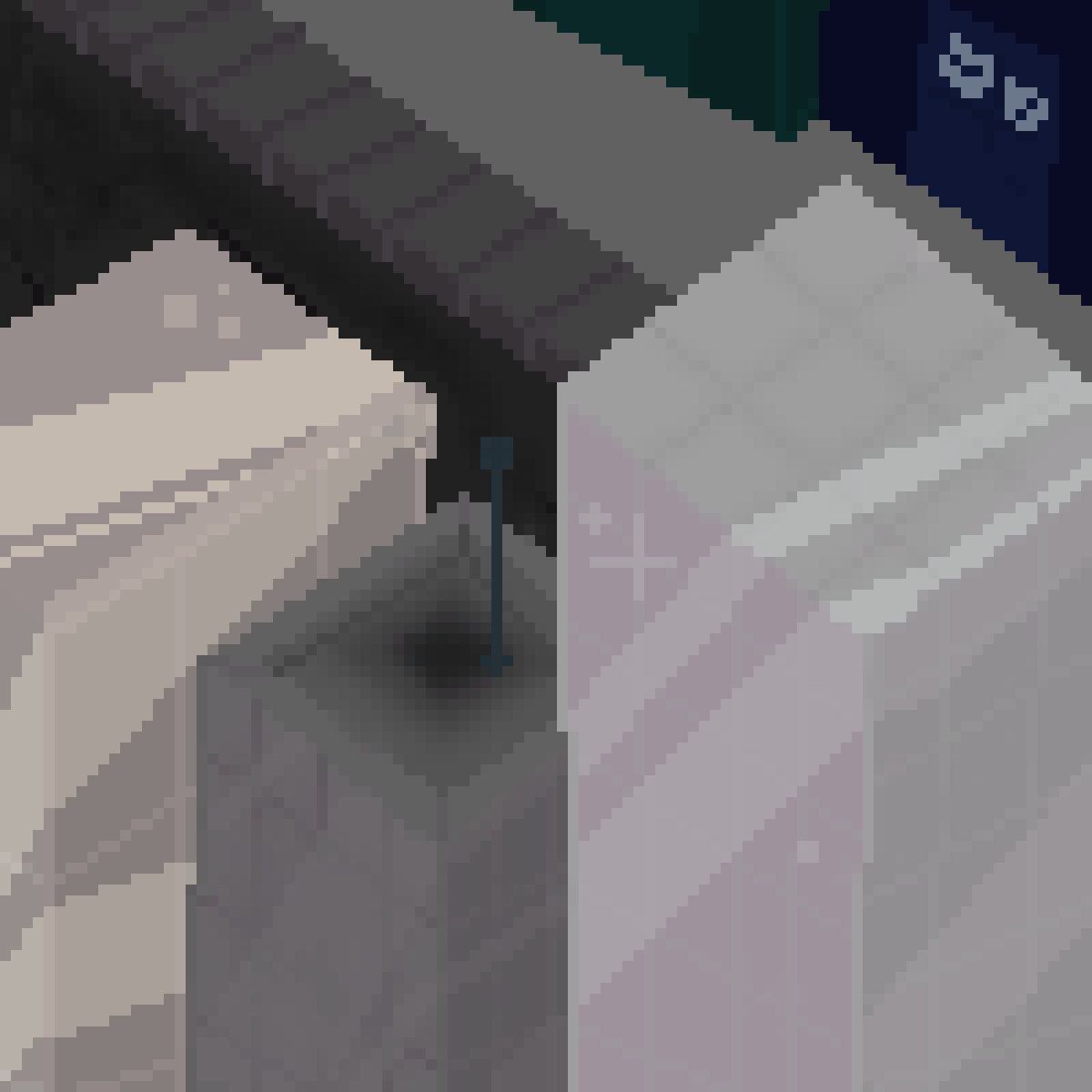 Pixilart city by tealeaves