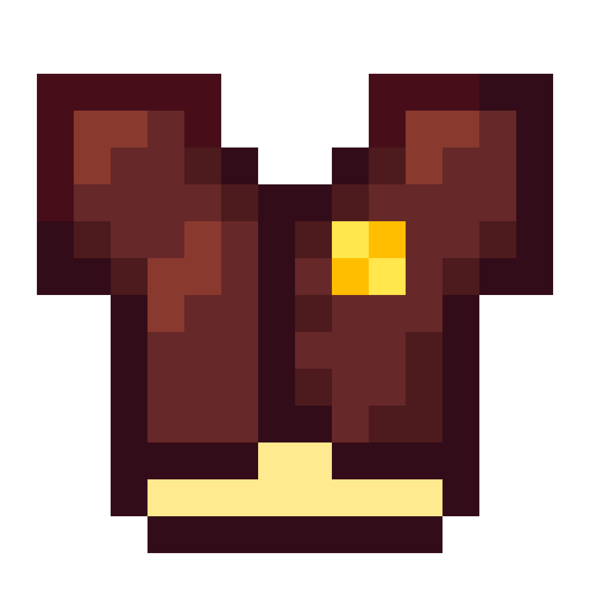Pixilart cowboy vest by randomducknerd
