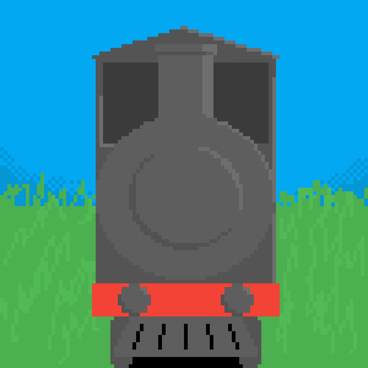 Pixilart Steam train by Simpleish