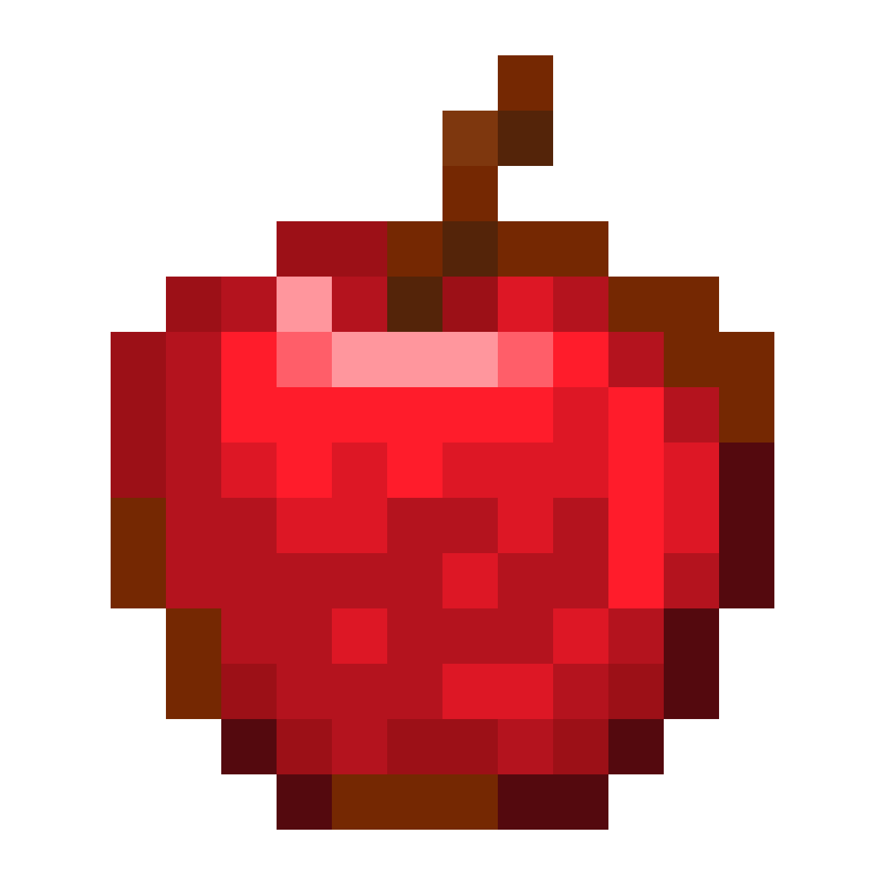 Pixilart Minecraft Apple by 0SugerSweet0