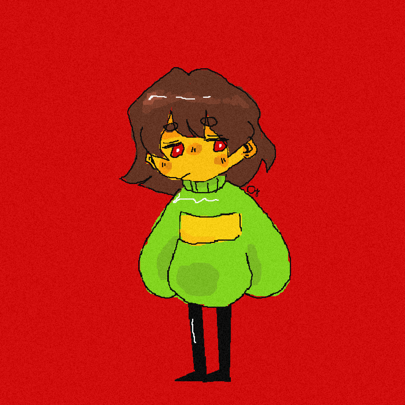 Pixilart - chara by Annikart