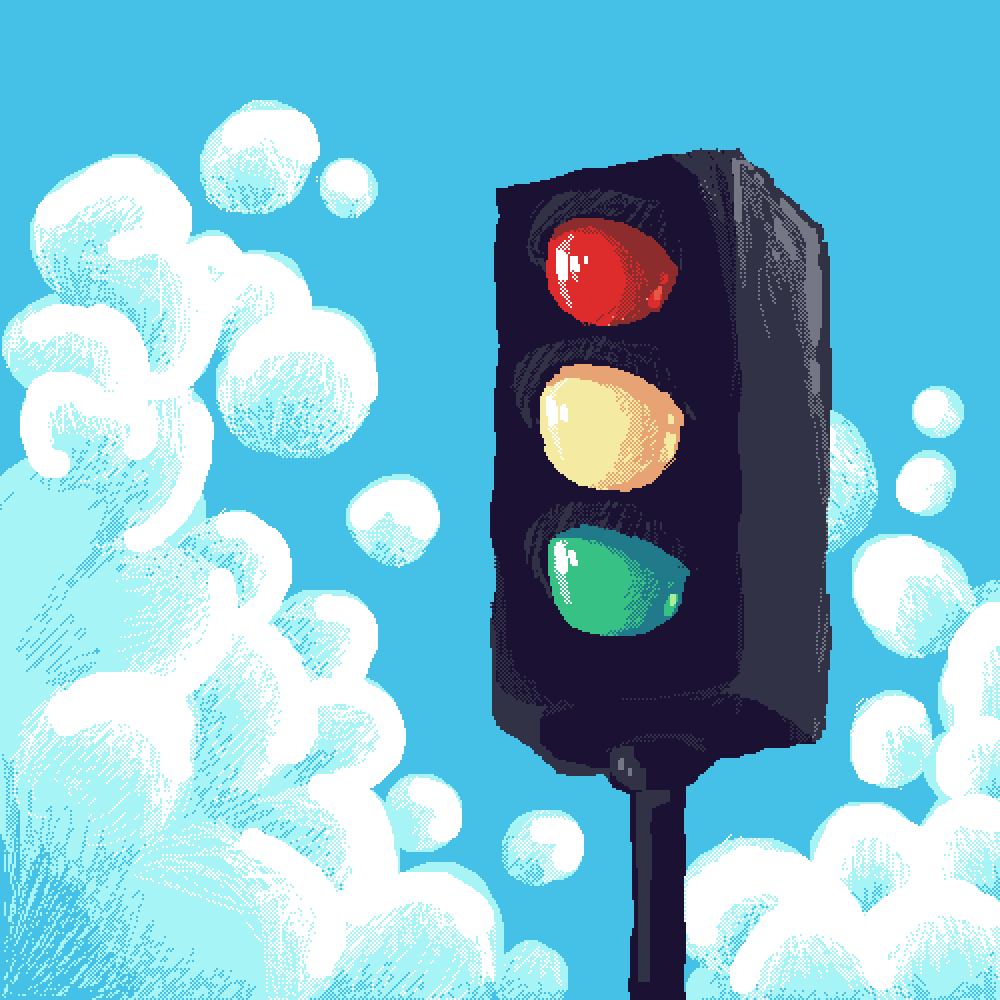 Pixilart traffic light by zingying1901