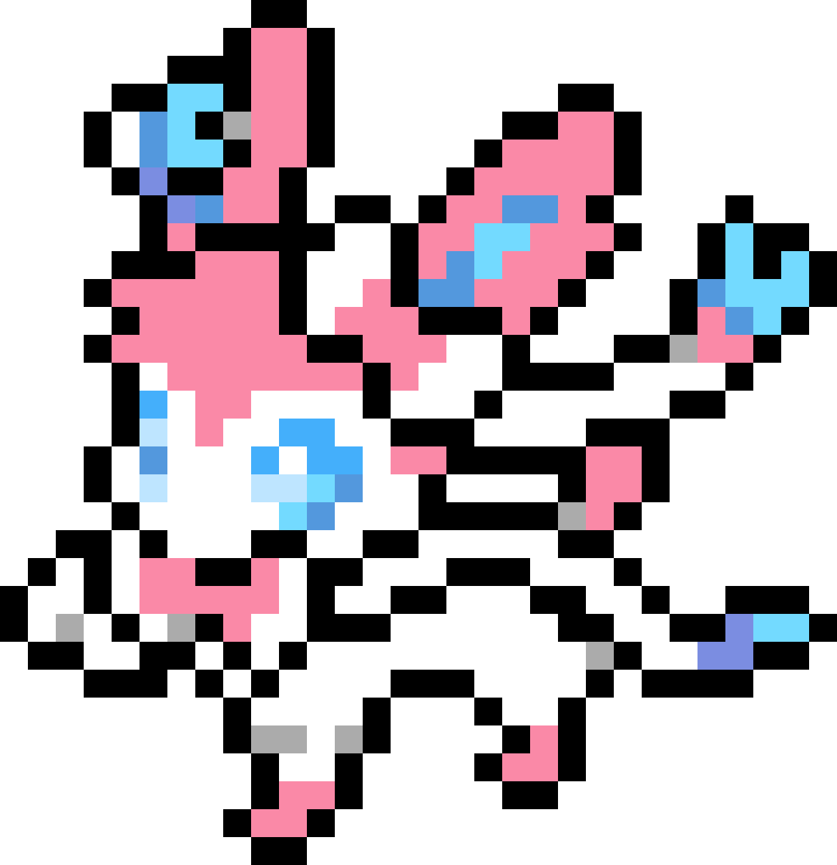 Sylveon Pixel Art Pinterest Sylveon Pixel Art Pinterest