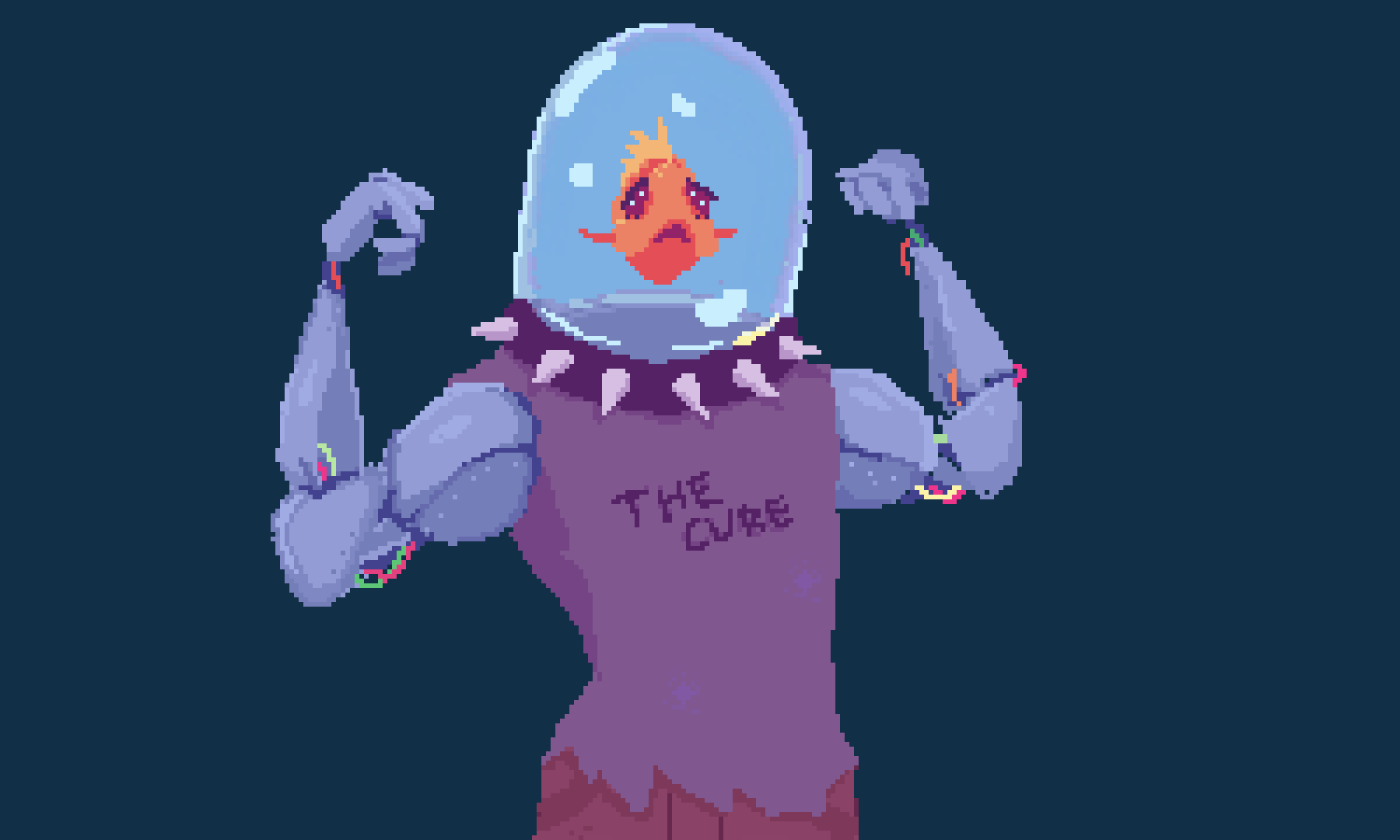 Gothic Goldfish - Daily Art Challenge - Pixilart