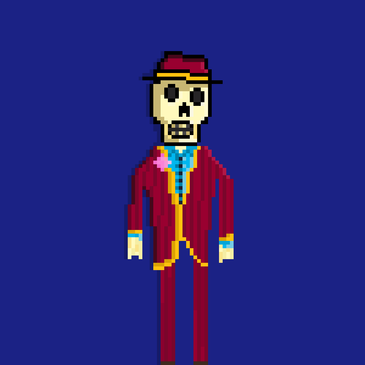 Pixilart brittle bones nicky by Fatdrawinginc