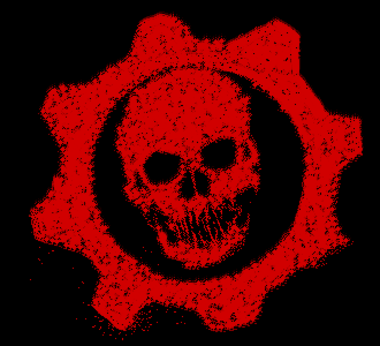 Pixilart - Gears of War Logo by Master-Legend, image size:1320x1200