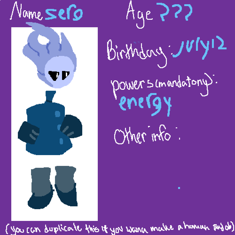 Pixilart zeno characore design by Anonymous