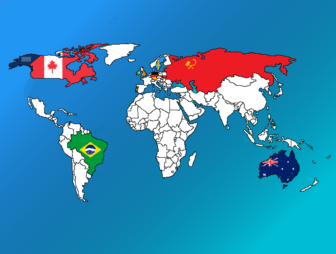 Editing World Map Flag Free online pixel art drawing tool Pixilart