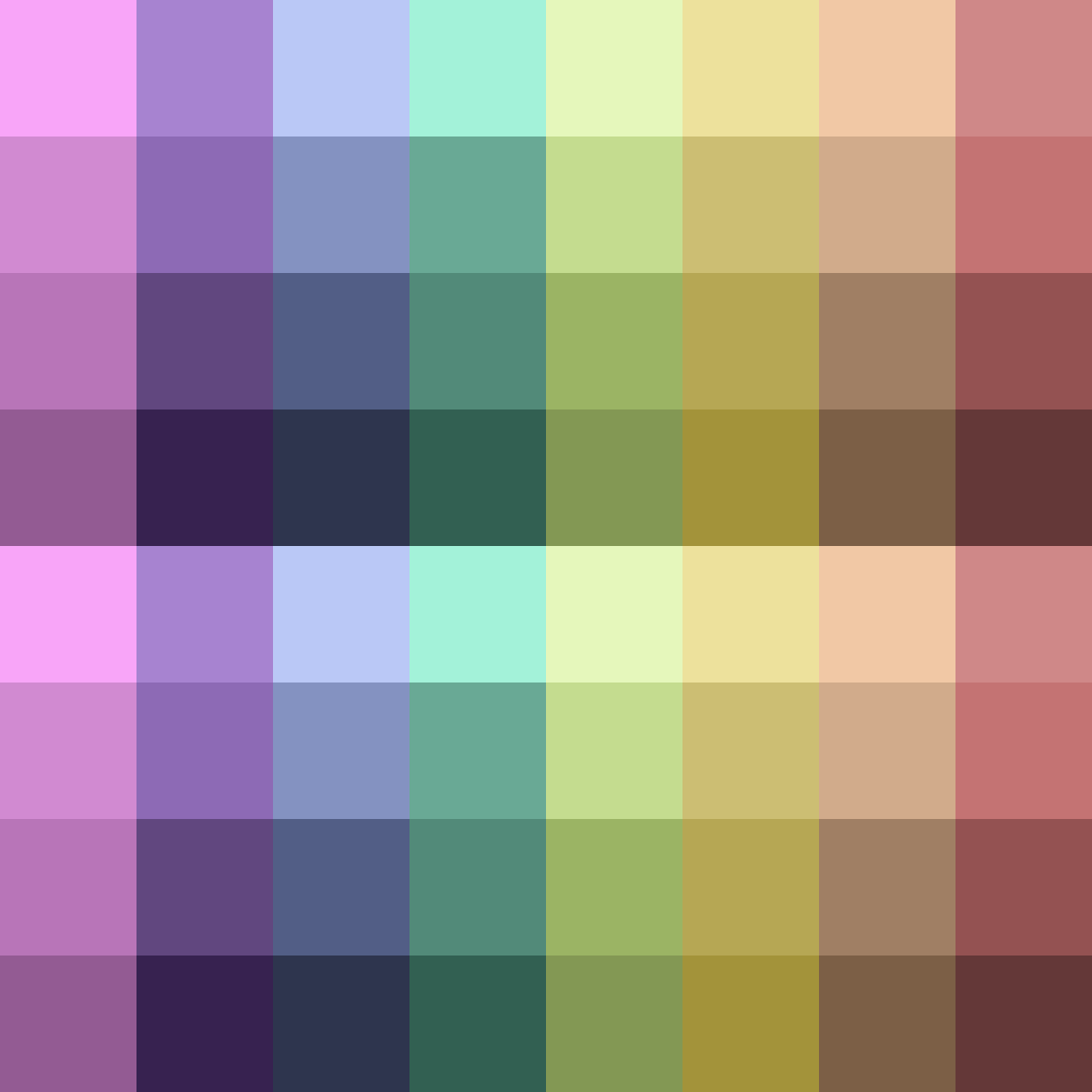 Dusty colors Palette Pixilart