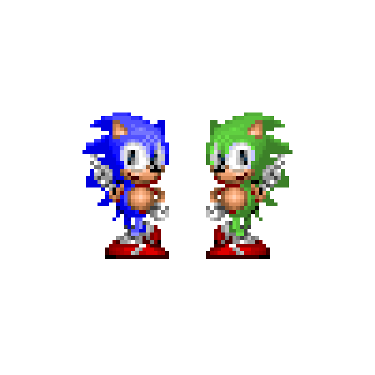 Sonic 1 Sprite Png, Transparent Png - 1200x1200 PNG 