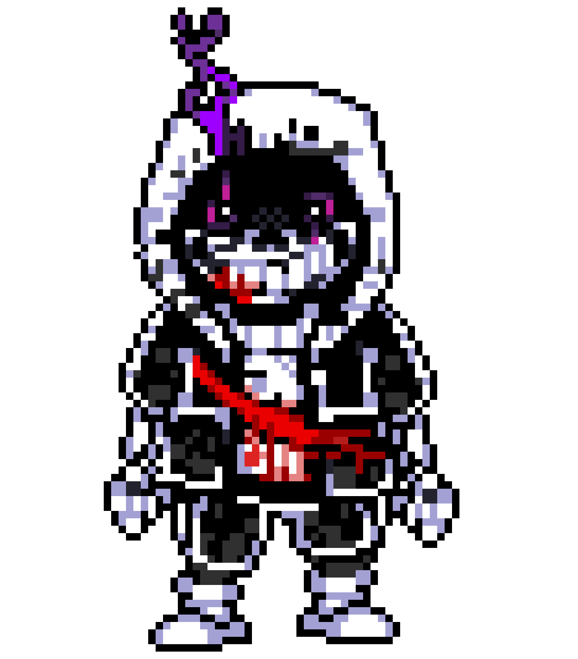 Editing DUST SANS PHASE 3 SPRITE MI ESTILO - Free online pixel art ...