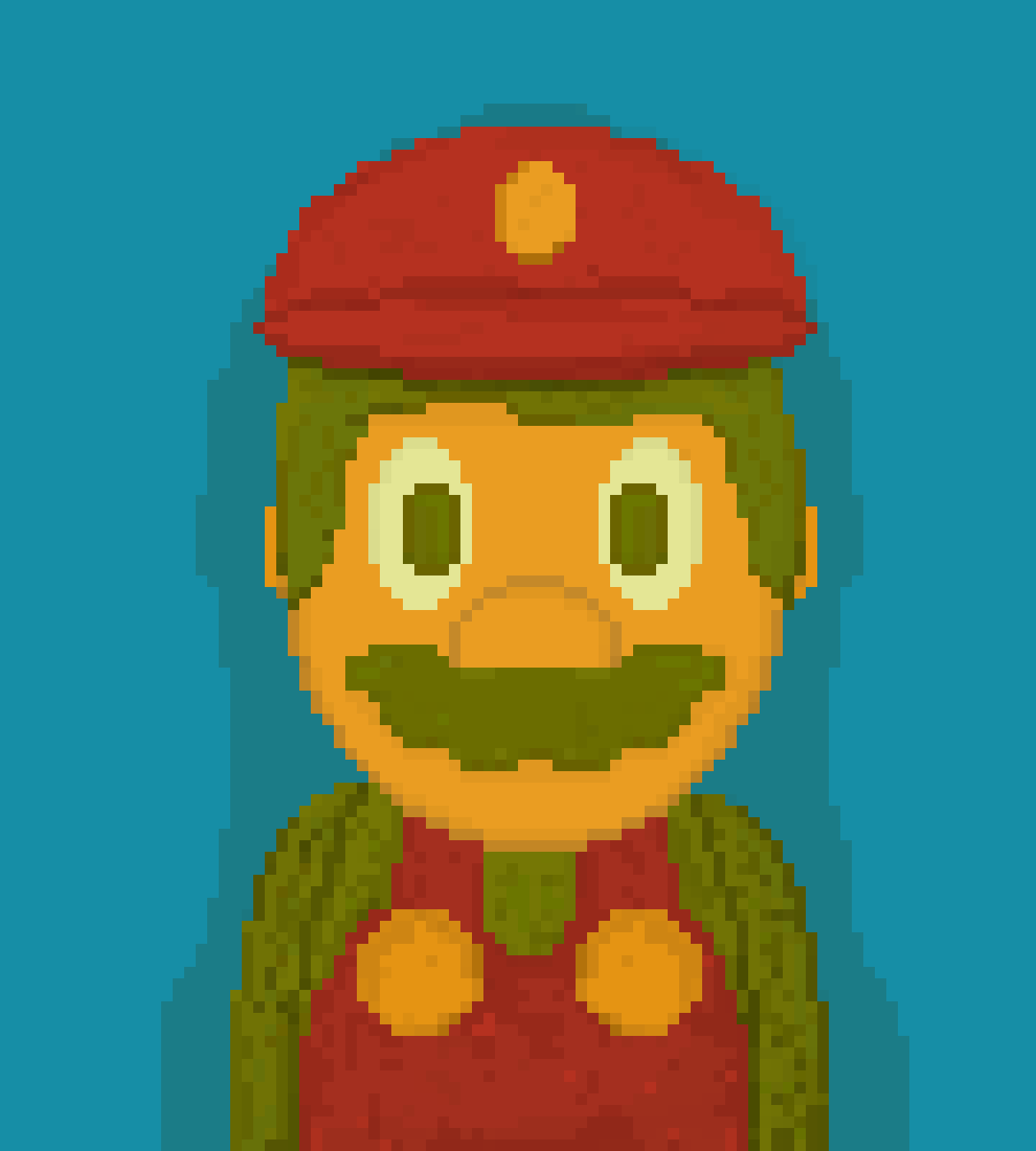 Pixilart Mario with SMB color palette by IdkHowToNameMe