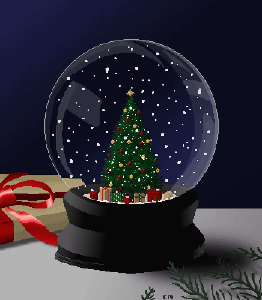 snow-globe-daily-art-challenge-pixilart