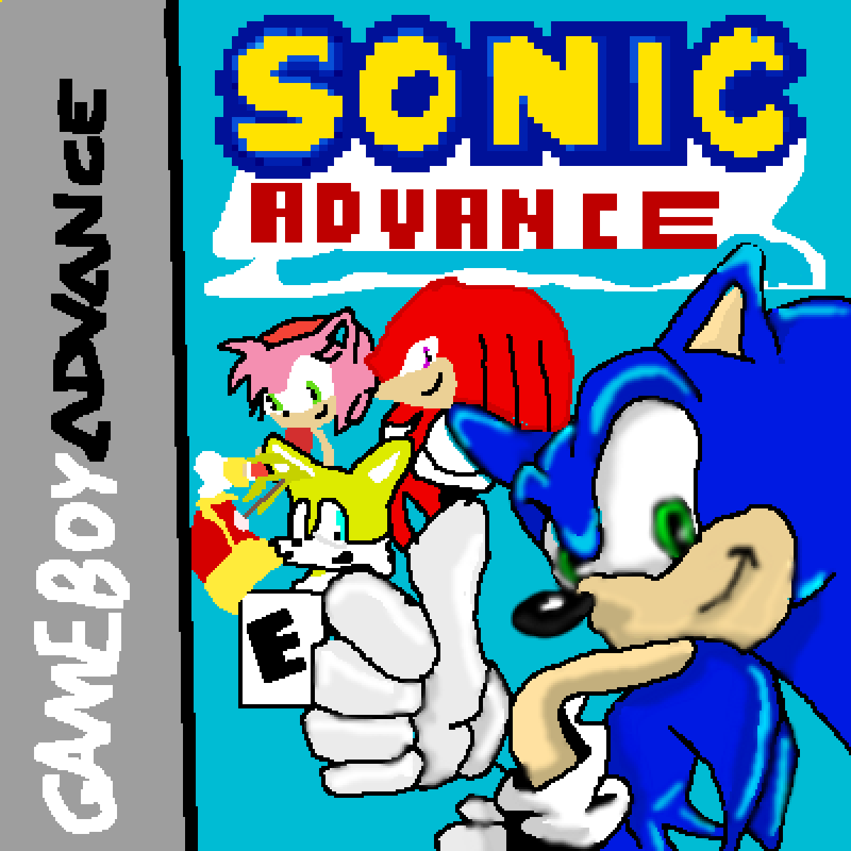 Sonic Advance box art