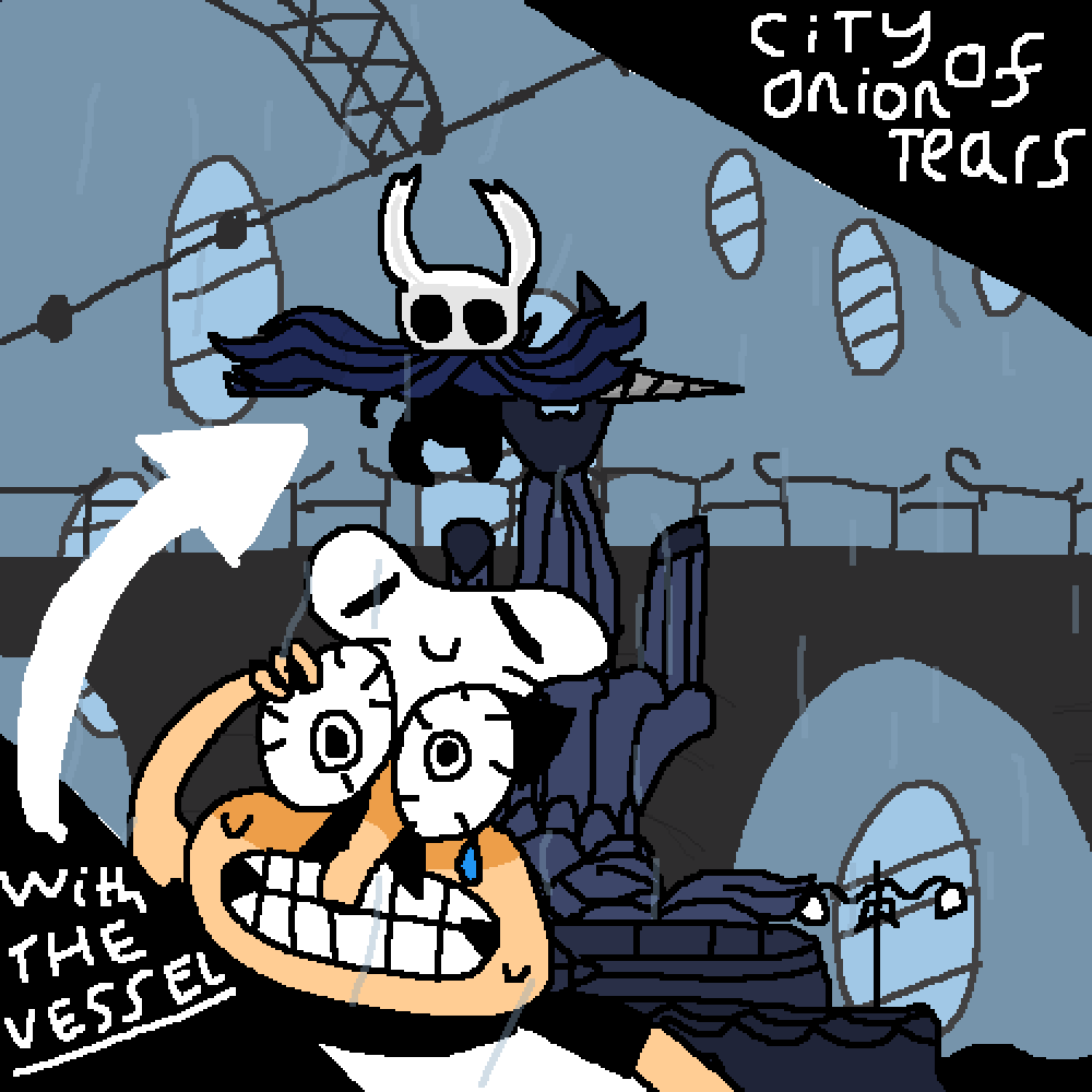 Pixilart Hollow Knight Pizza Tower Card by TheEggManGuy