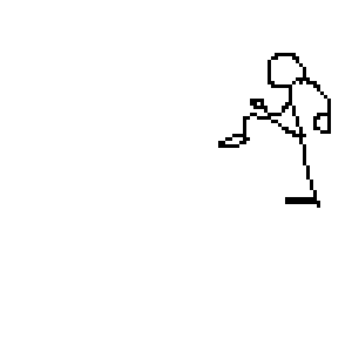 Pixilart - kick by marron-guy