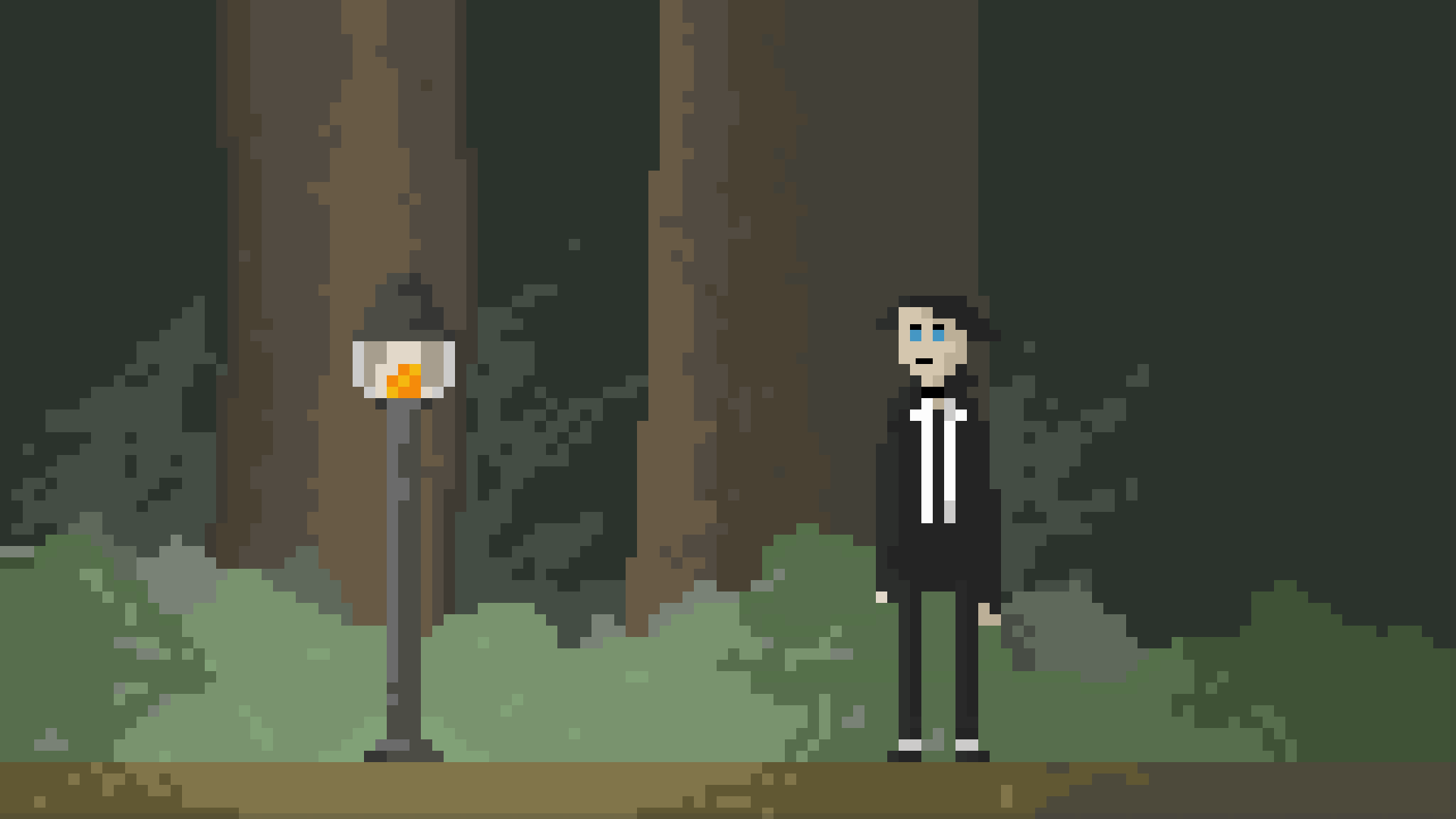 Pixilart Forest Gif by OhHenryFullBG