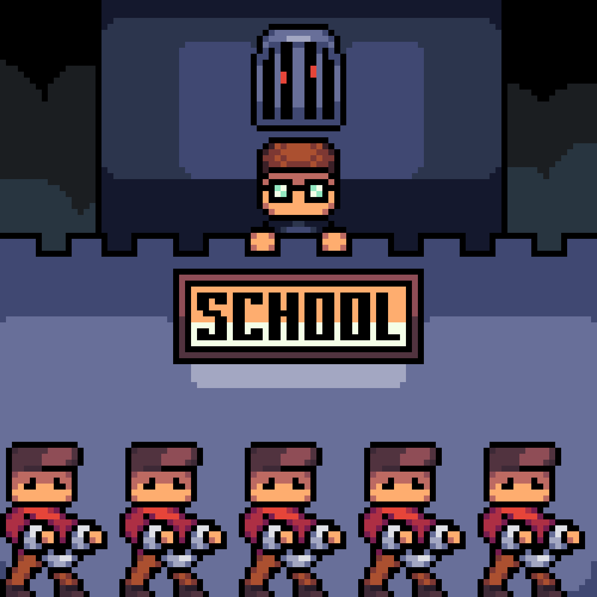 Pixilart - School by LocalPYROMANCER