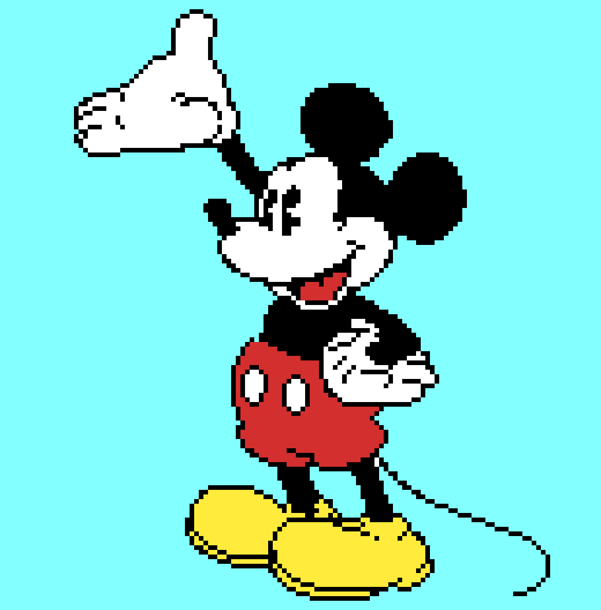 Pixilart Mickey Mouse By SDjuanjo04