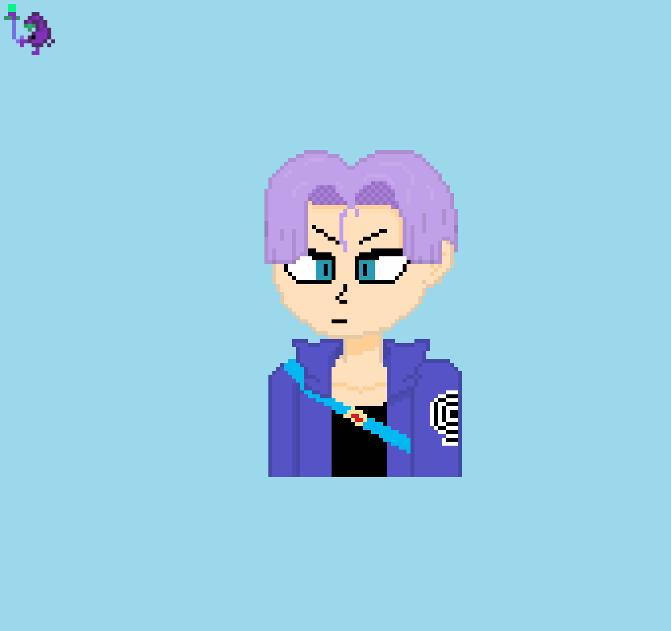 Pixilart Trunks Transformation GIF by HauntedPhoenix