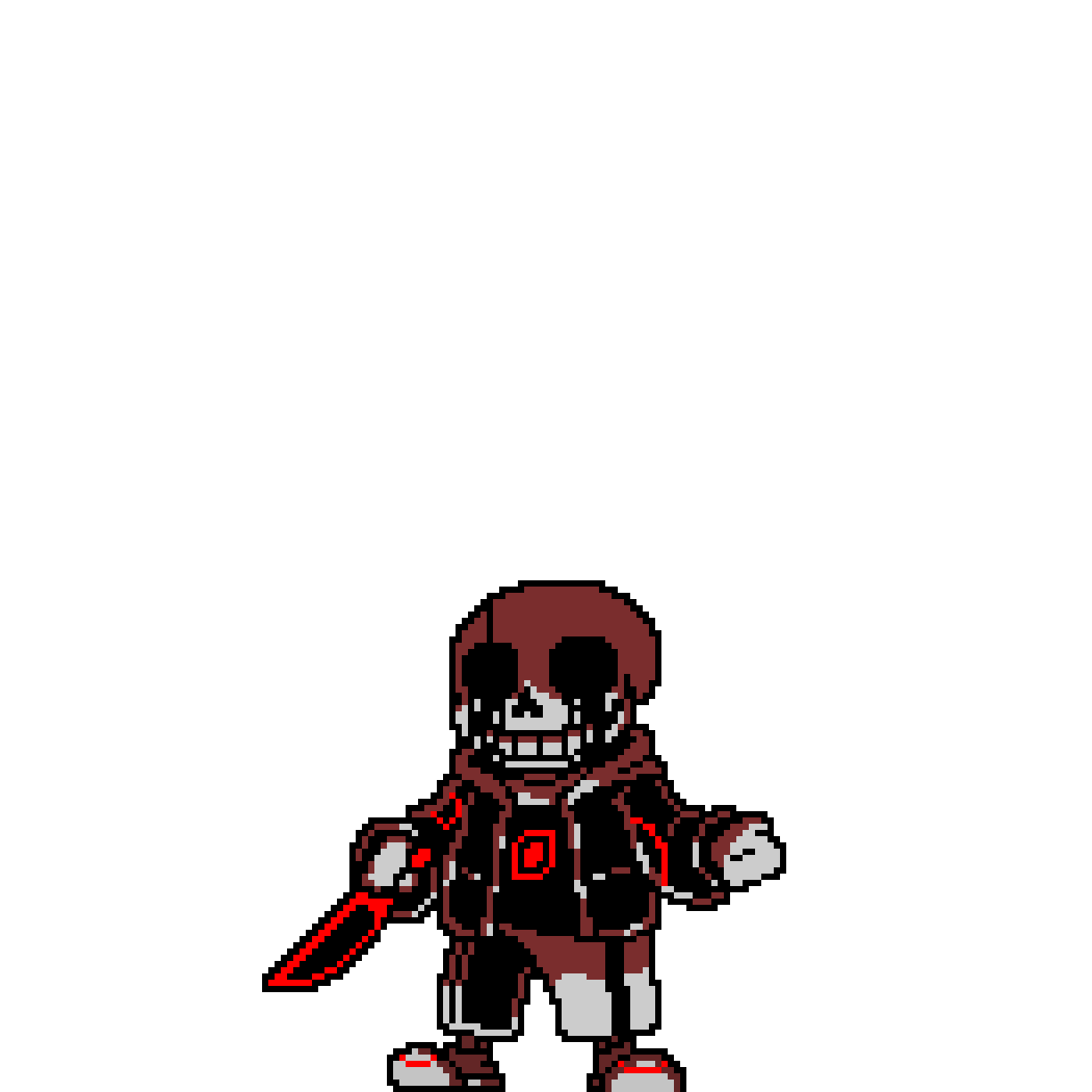 Killer sans pixel art