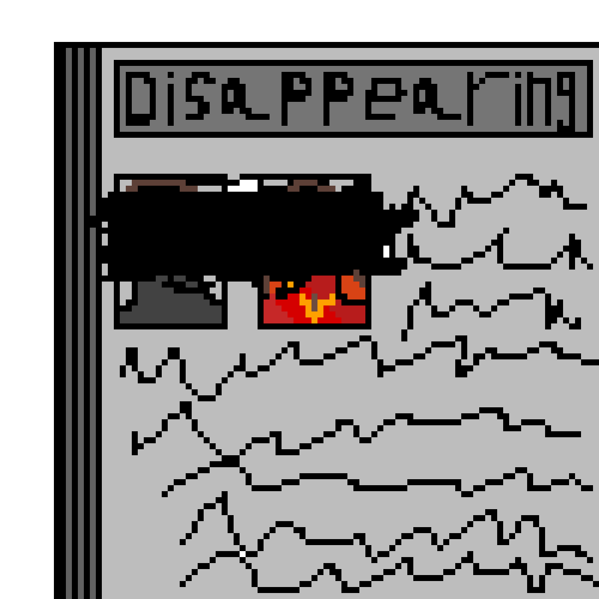 Pixilart newspaper disappearing by itamarandguy