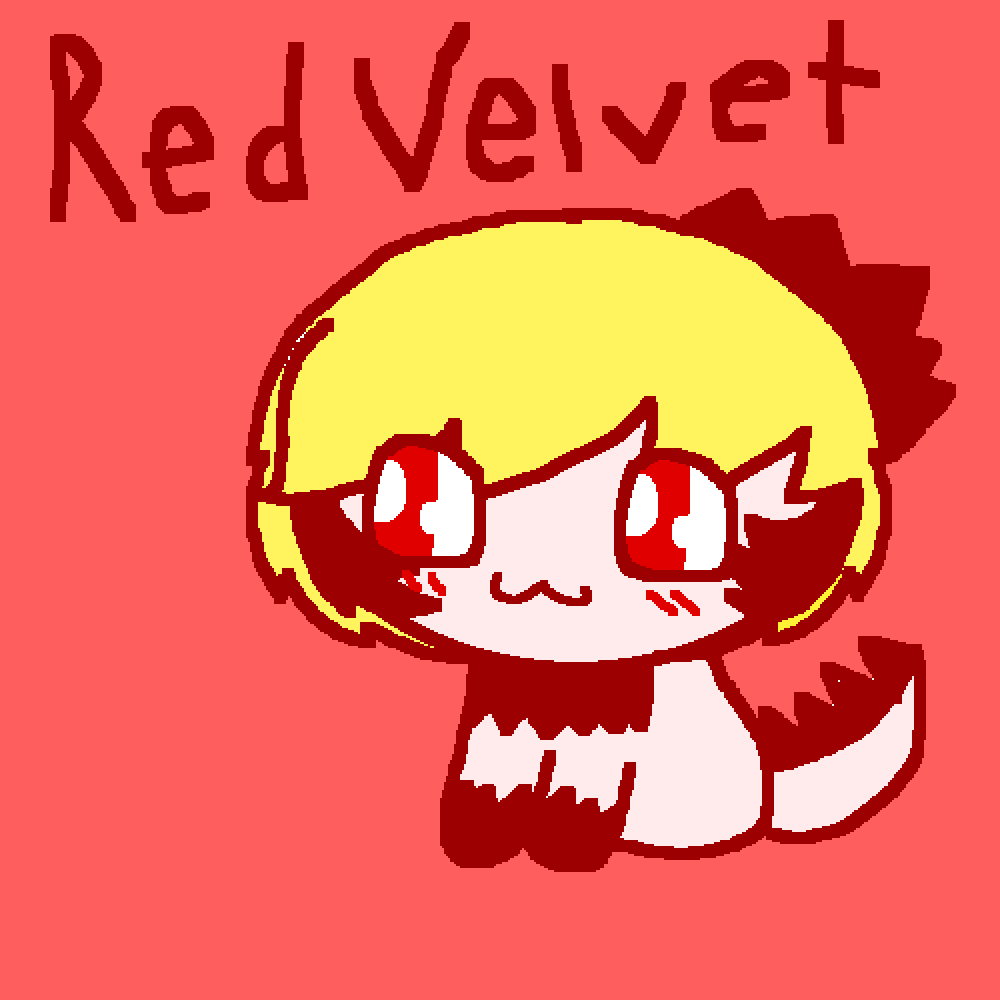 Pixilart Red Velvet Cookie By PECOPECOCHAN