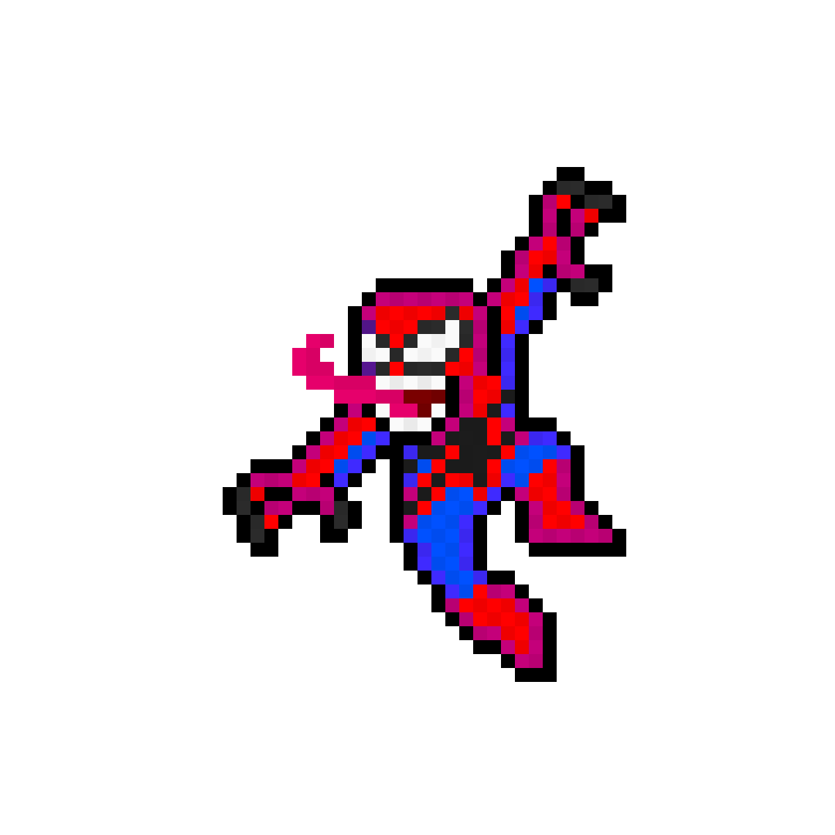 Pixilart - SV 12 Spider-Venom by Kidkinobi