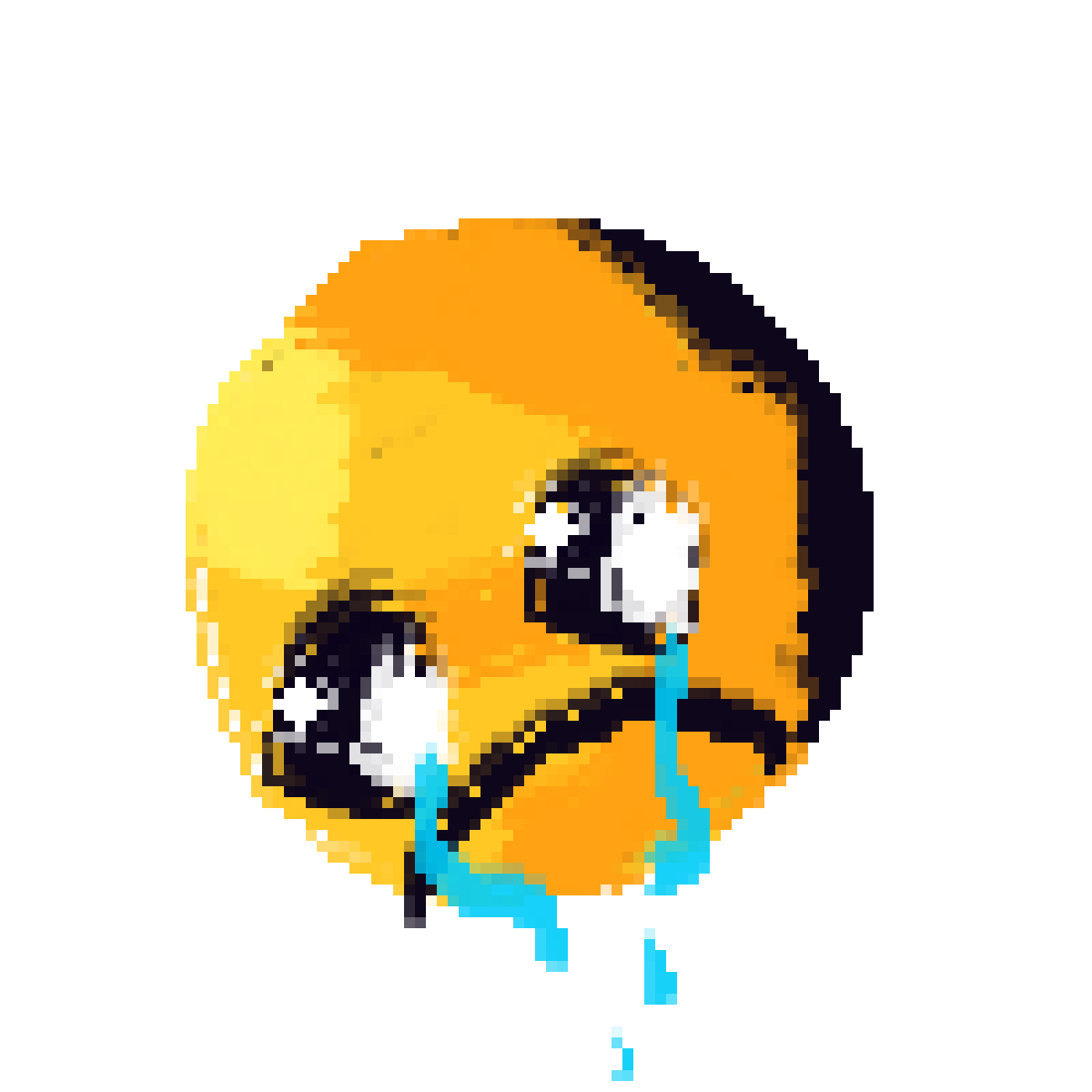 Pixilart - Sad Emoji by DeZ2Pwig7RGkuLB