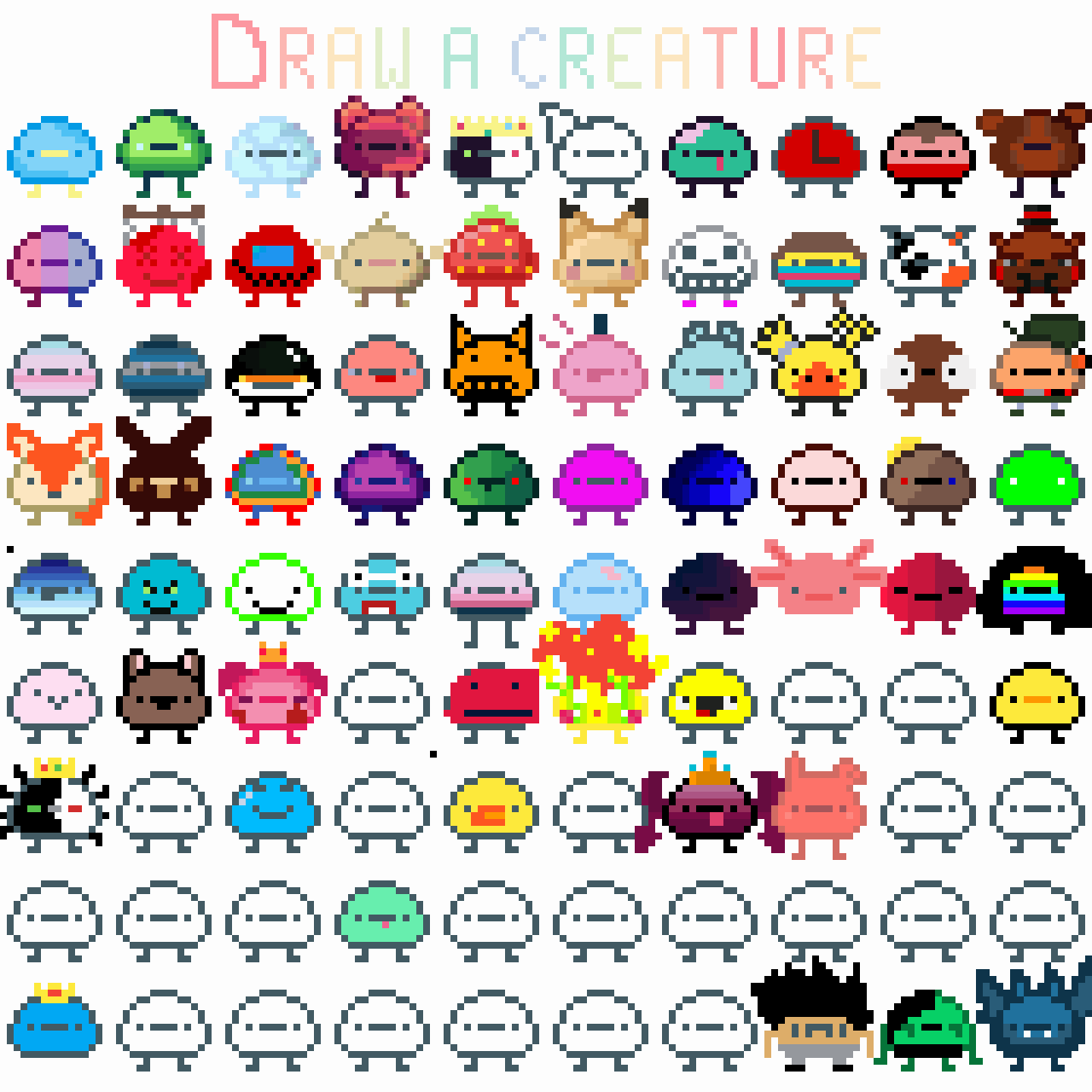 Editing ranboo red greentakeover - Free online pixel art drawing tool ...