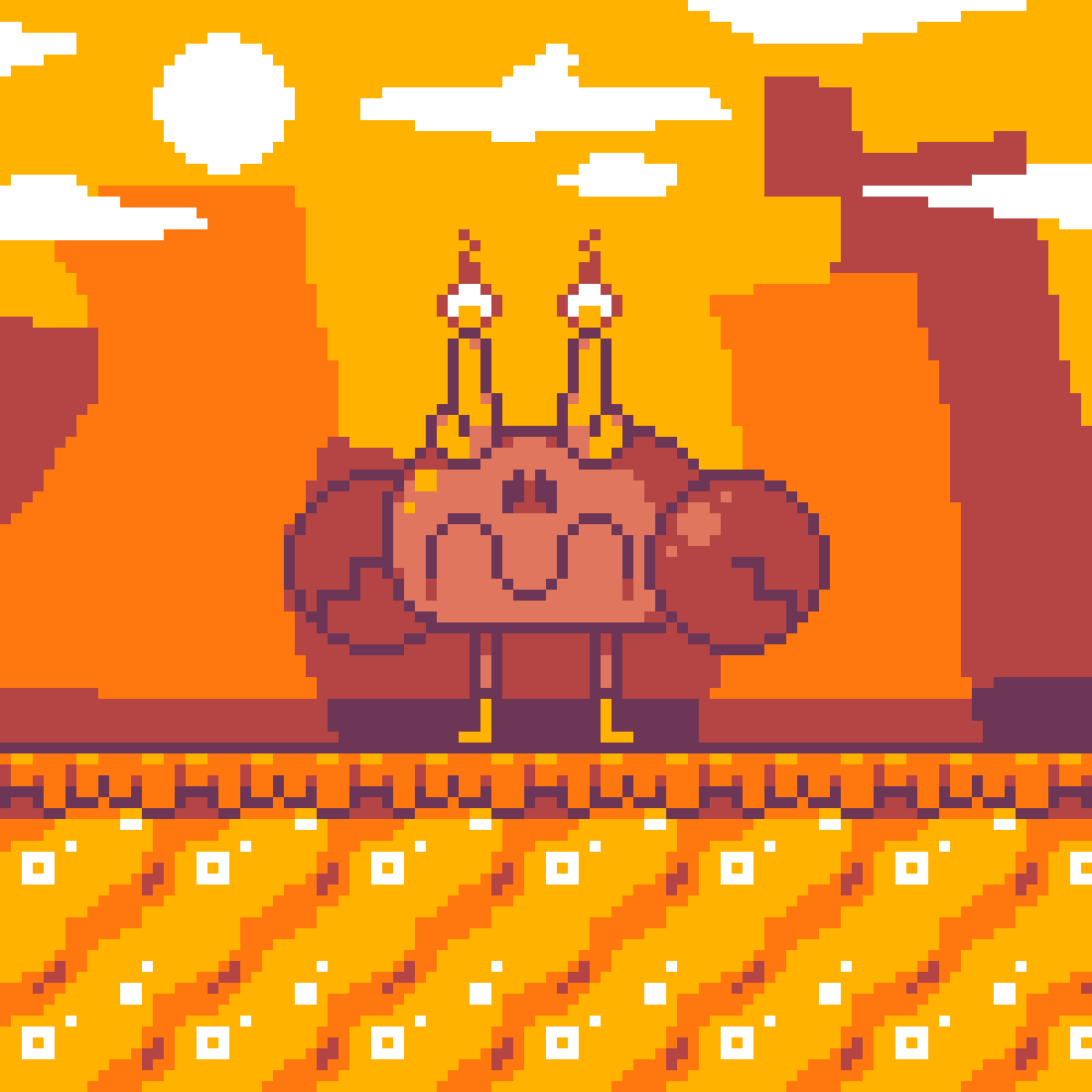 Pixilart Crab cakes by Sewerboy