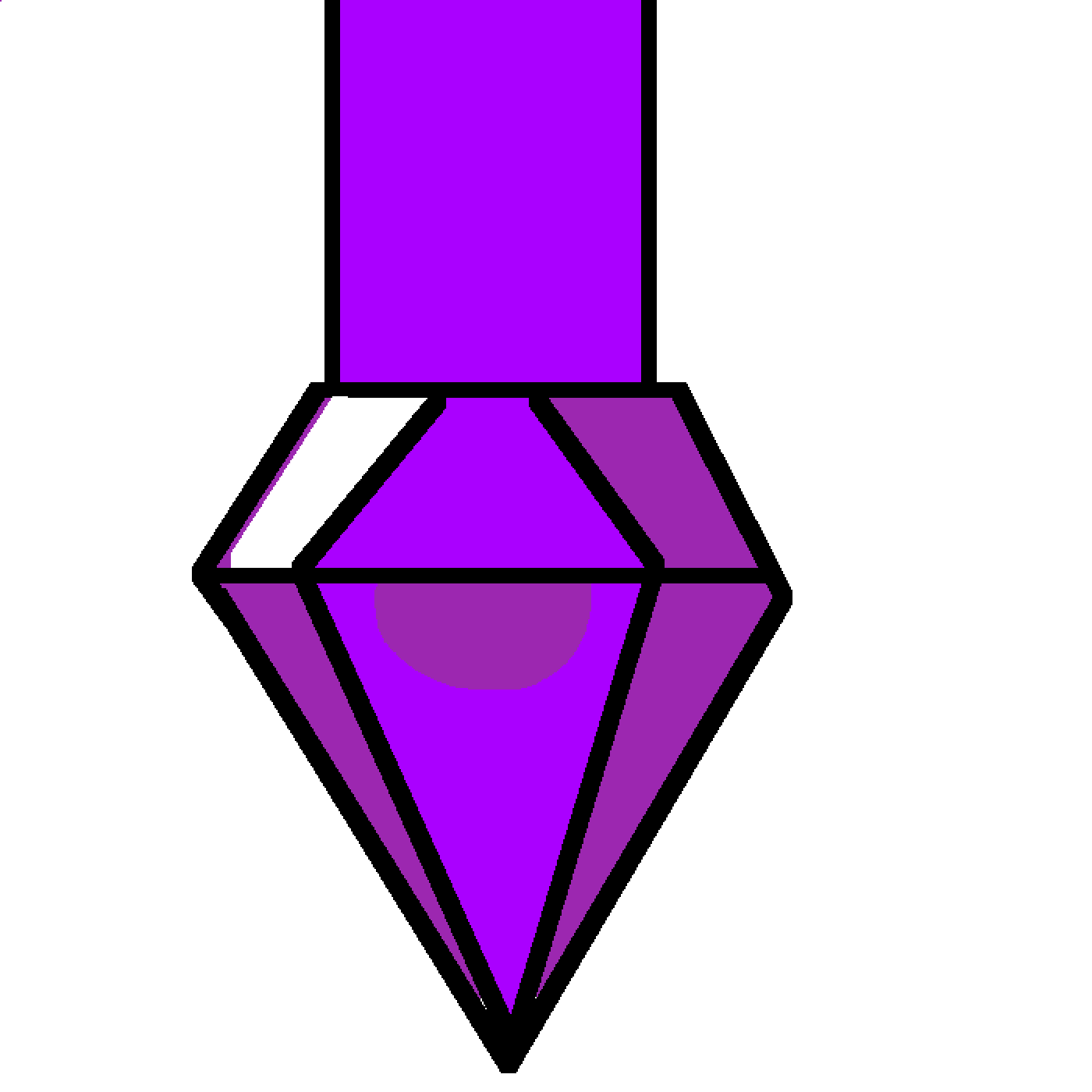 Pixilart - Sonic Frontiers Purple Chaos Emerald by Cuphead-1