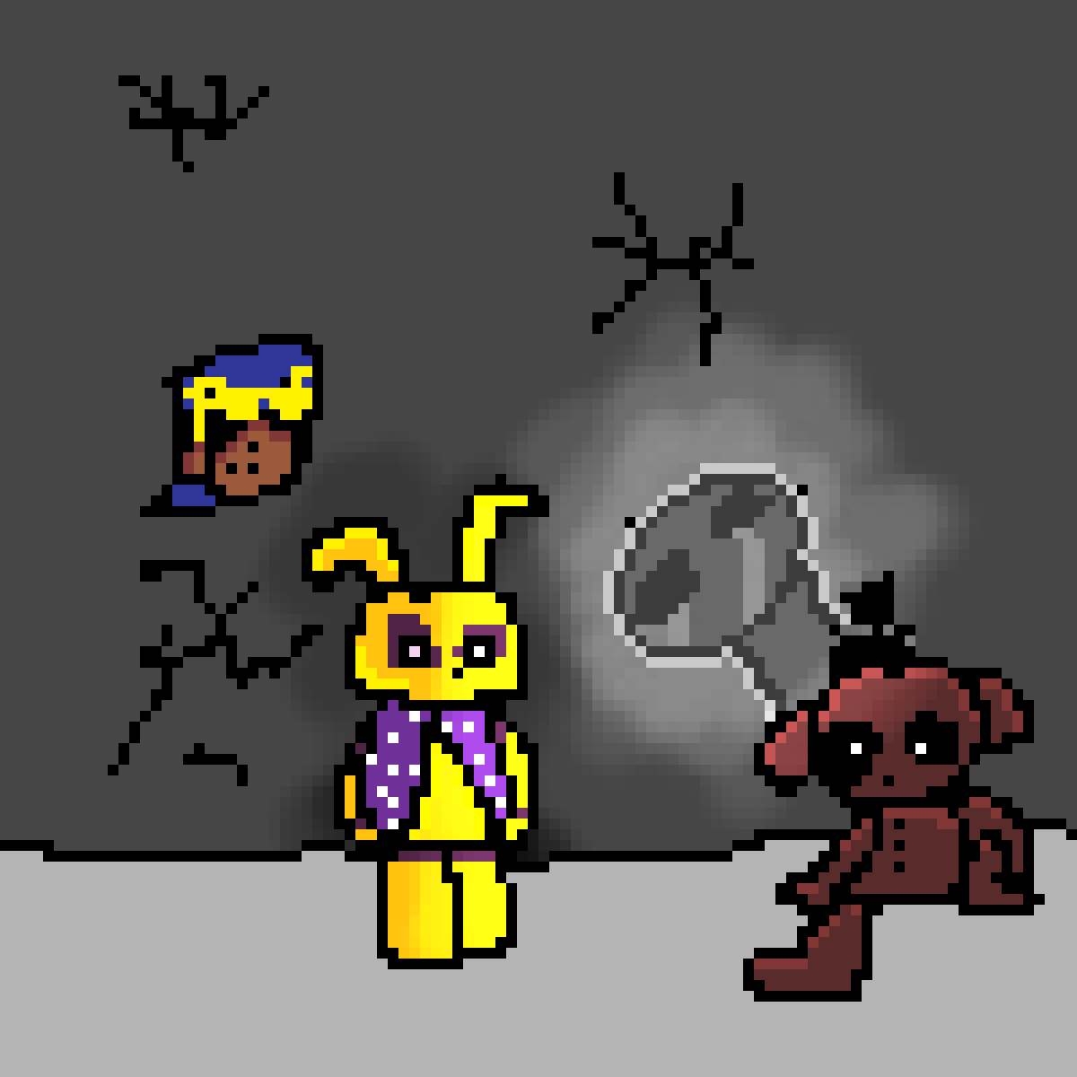 Pixilart - Yellow Rabbit by Wrecker-Studios