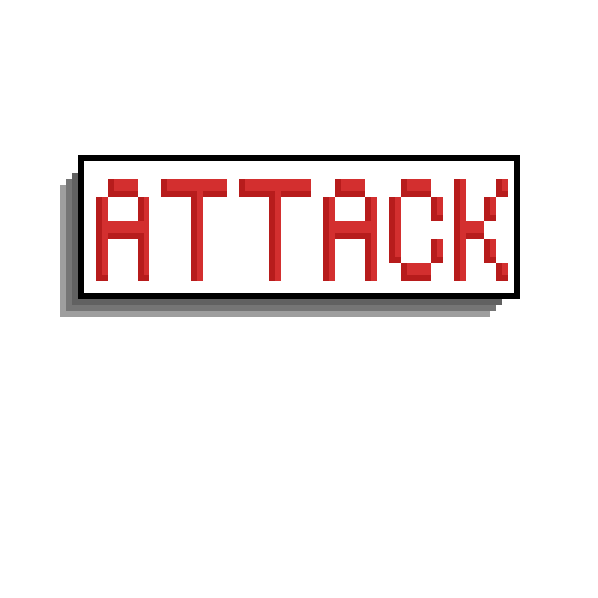 Pixilart - attack button by PrinceOfWeebs
