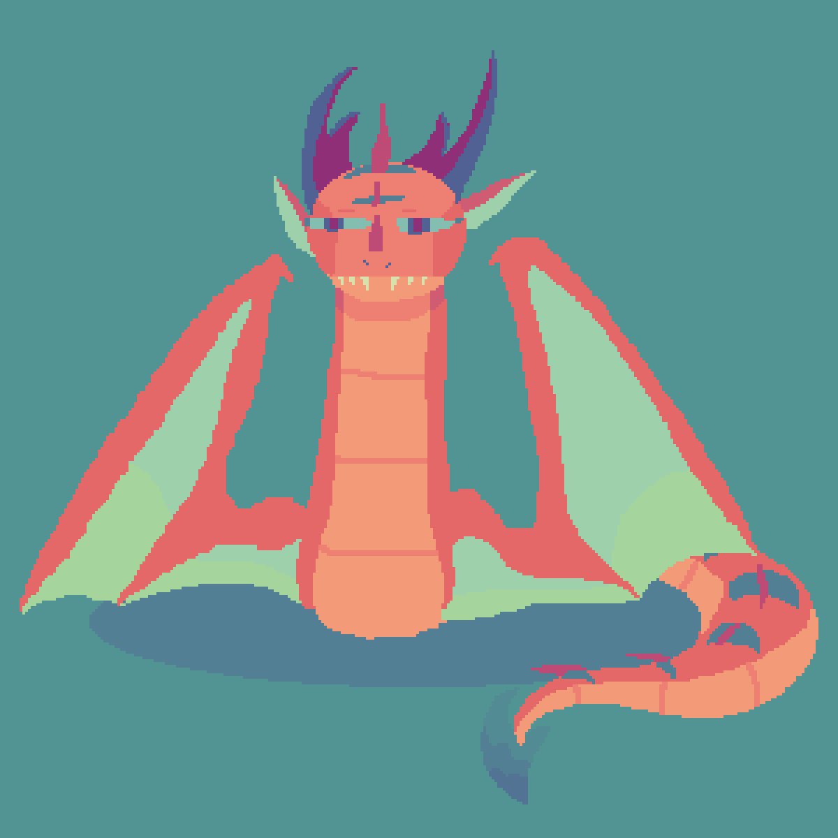 Pixilart Cinder The Dragon By Thunderbird509 Sr270da2784c3aws3