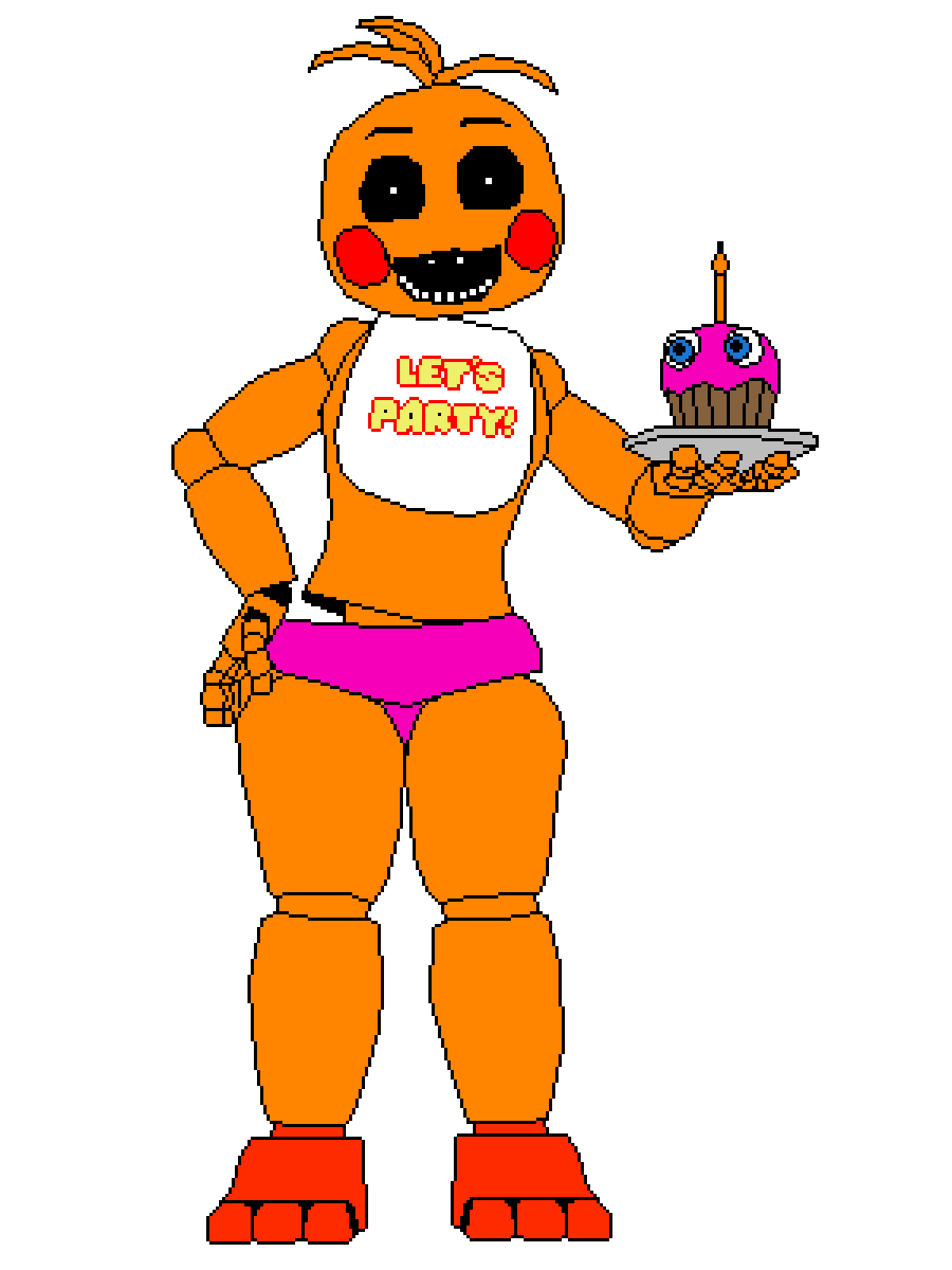Pixilart - toy chica by raise-a-floppa